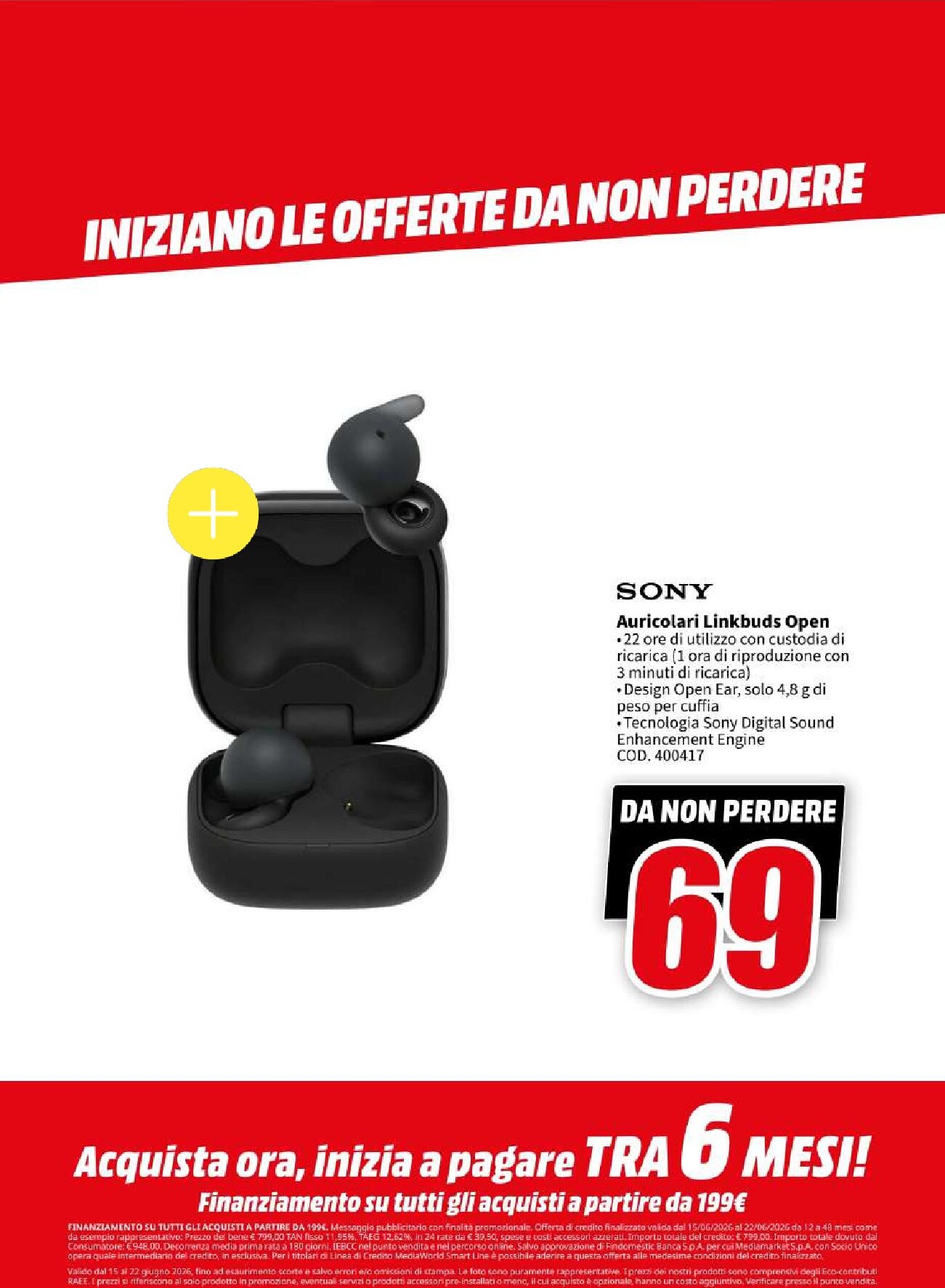 mediaworld - Volantino attuale di Mediaworld - Red Price valido dal lunedì 15/06/2026 al lunedì 22/06/2026 - page: 10