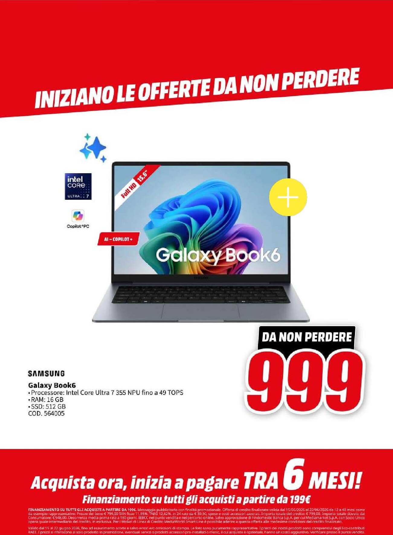 mediaworld - Volantino attuale di Mediaworld - Red Price valido dal lunedì 15/06/2026 al lunedì 22/06/2026 - page: 20