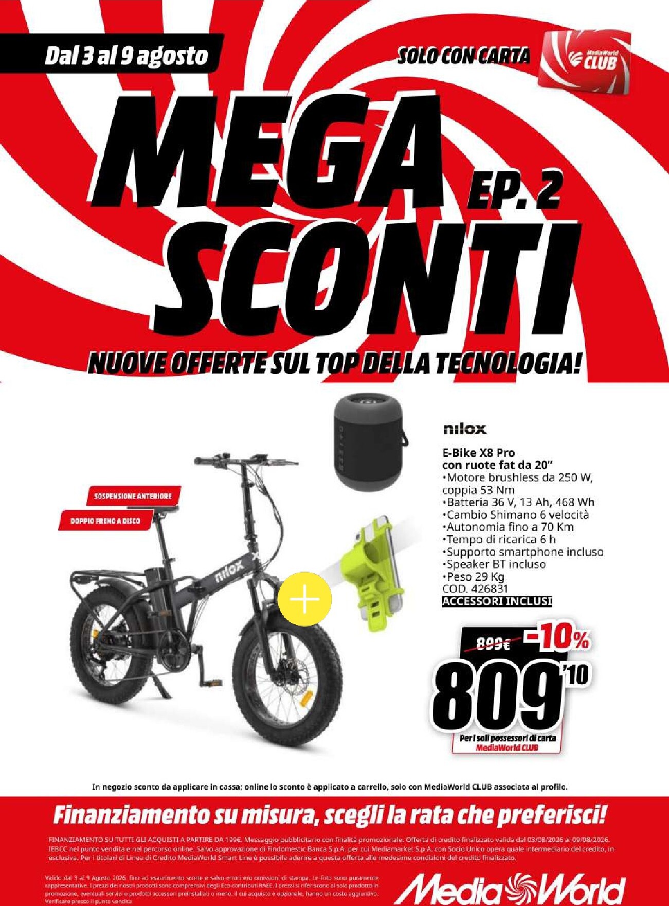 mediaworld - Volantino attuale di Mediaworld valido dal lunedì 03/08/2026 al domenica 09/08/2026 - page: 40