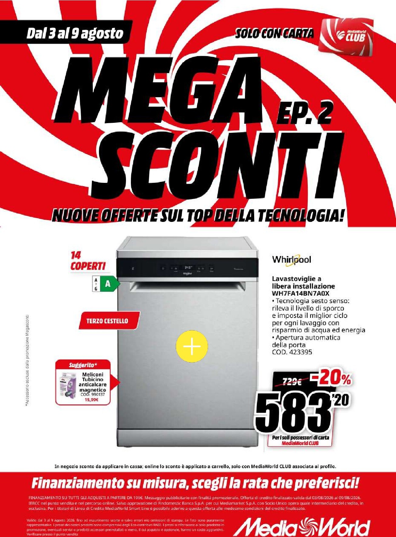 mediaworld - Volantino attuale di Mediaworld valido dal lunedì 03/08/2026 al domenica 09/08/2026 - page: 61