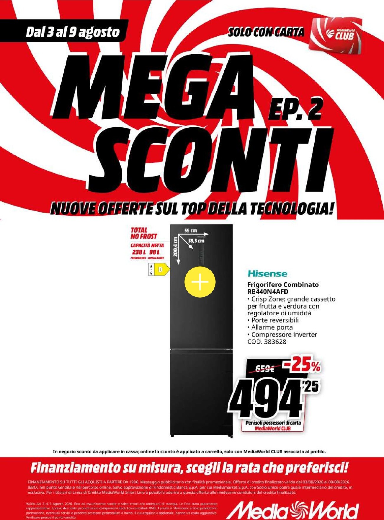 mediaworld - Volantino attuale di Mediaworld valido dal lunedì 03/08/2026 al domenica 09/08/2026 - page: 55