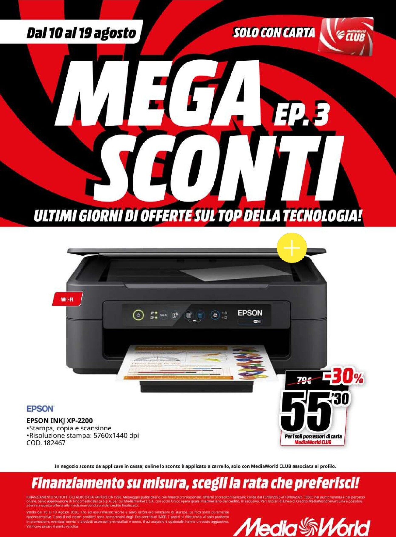 mediaworld - Volantino attuale di Mediaworld valido dal lunedì 10/08/2026 al mercoledì 19/08/2026 - page: 22