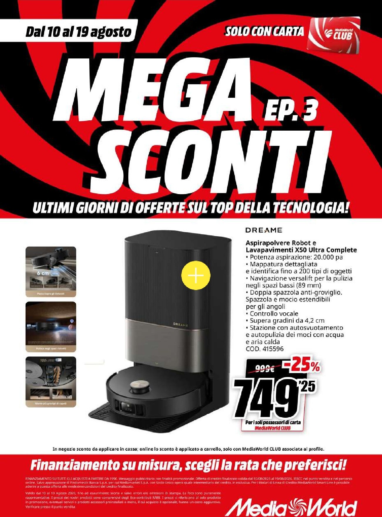 mediaworld - Volantino attuale di Mediaworld valido dal lunedì 10/08/2026 al mercoledì 19/08/2026 - page: 57