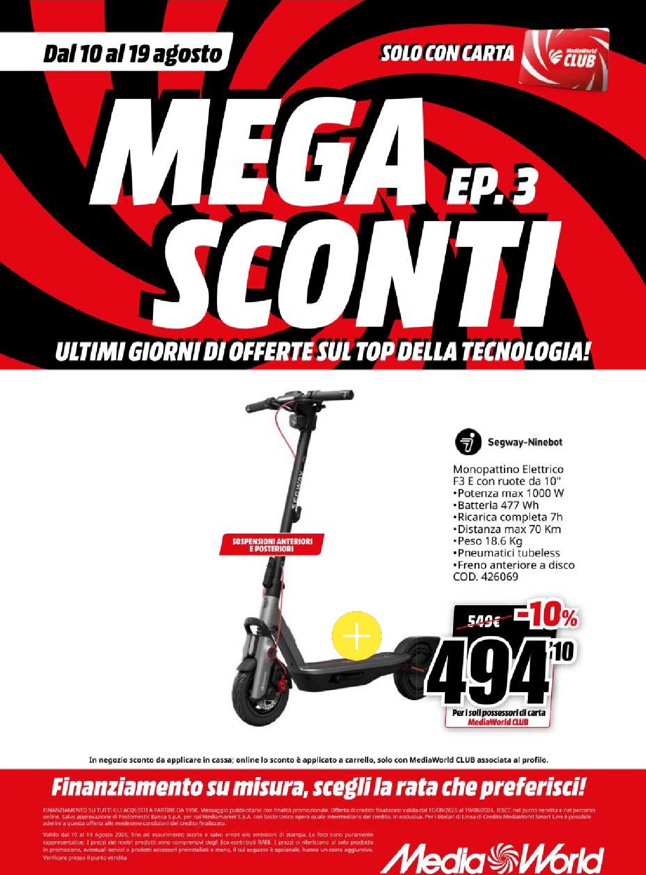 mediaworld - Volantino attuale di Mediaworld valido dal lunedì 10/08/2026 al mercoledì 19/08/2026 - page: 30