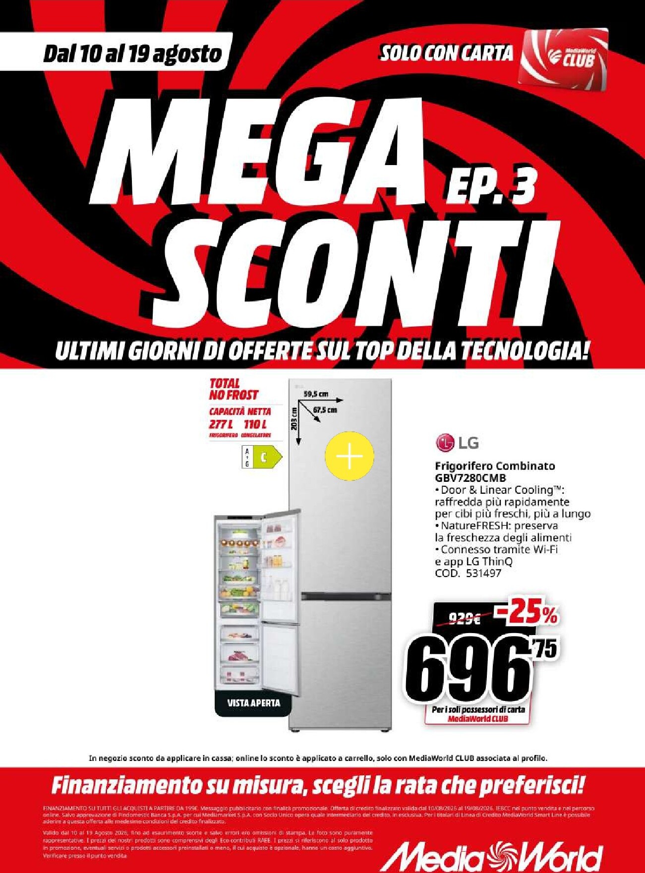 mediaworld - Volantino attuale di Mediaworld valido dal lunedì 10/08/2026 al mercoledì 19/08/2026 - page: 37