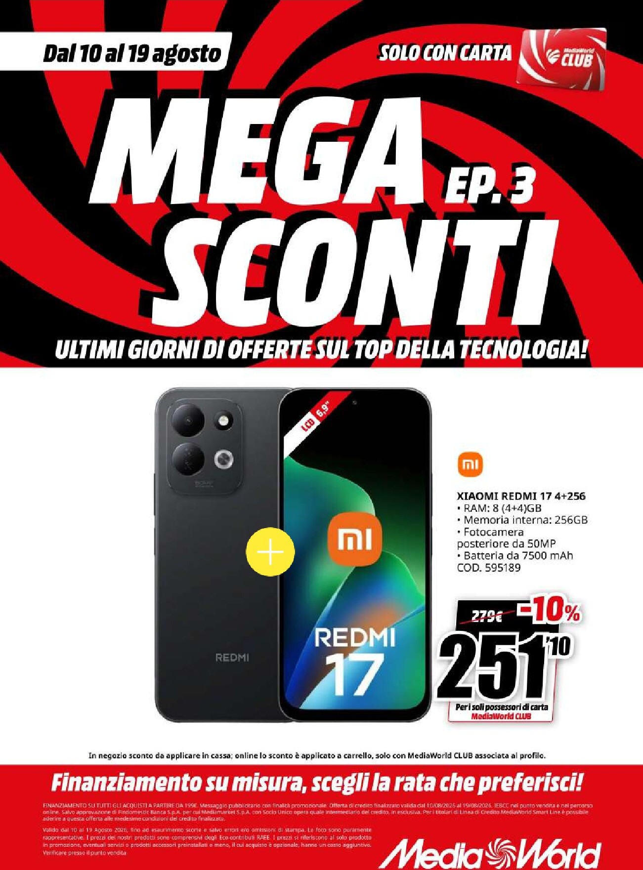 mediaworld - Volantino attuale di Mediaworld valido dal lunedì 10/08/2026 al mercoledì 19/08/2026 - page: 5