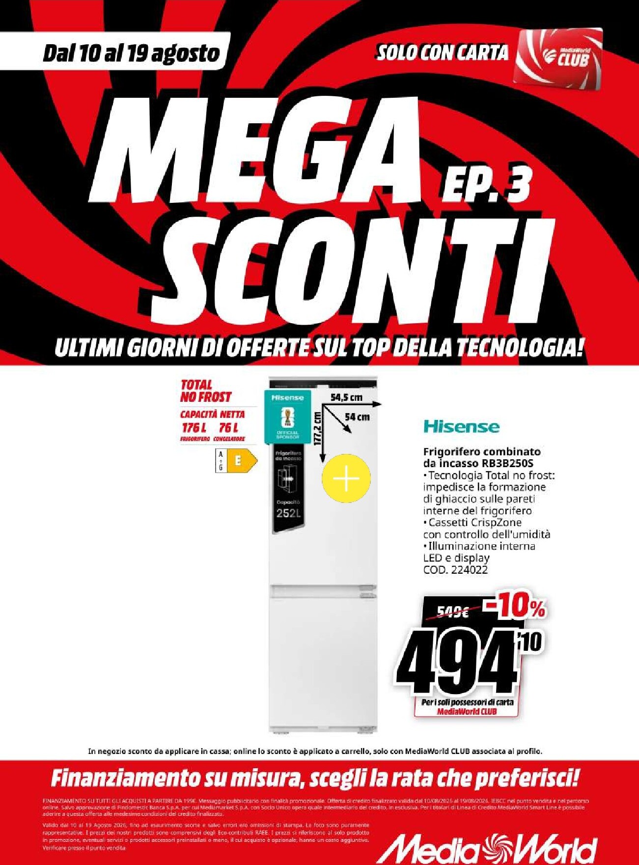 mediaworld - Volantino attuale di Mediaworld valido dal lunedì 10/08/2026 al mercoledì 19/08/2026 - page: 39