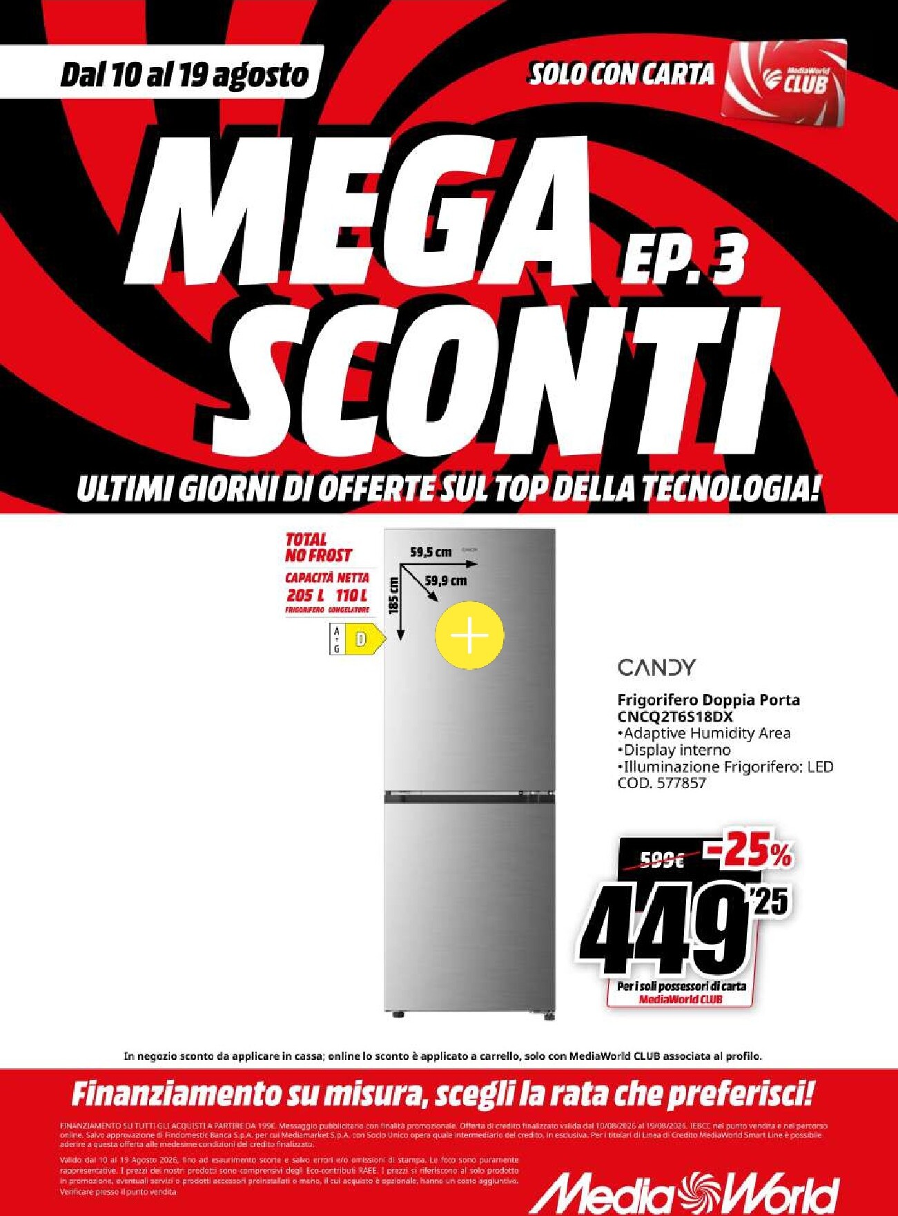 mediaworld - Volantino attuale di Mediaworld valido dal lunedì 10/08/2026 al mercoledì 19/08/2026 - page: 40