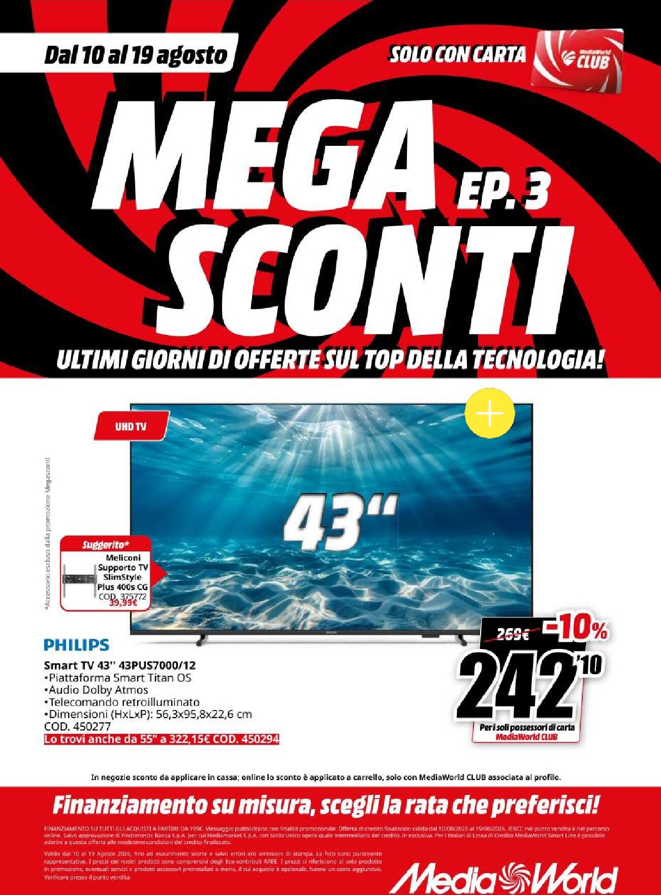 mediaworld - Volantino attuale di Mediaworld valido dal lunedì 10/08/2026 al mercoledì 19/08/2026 - page: 28