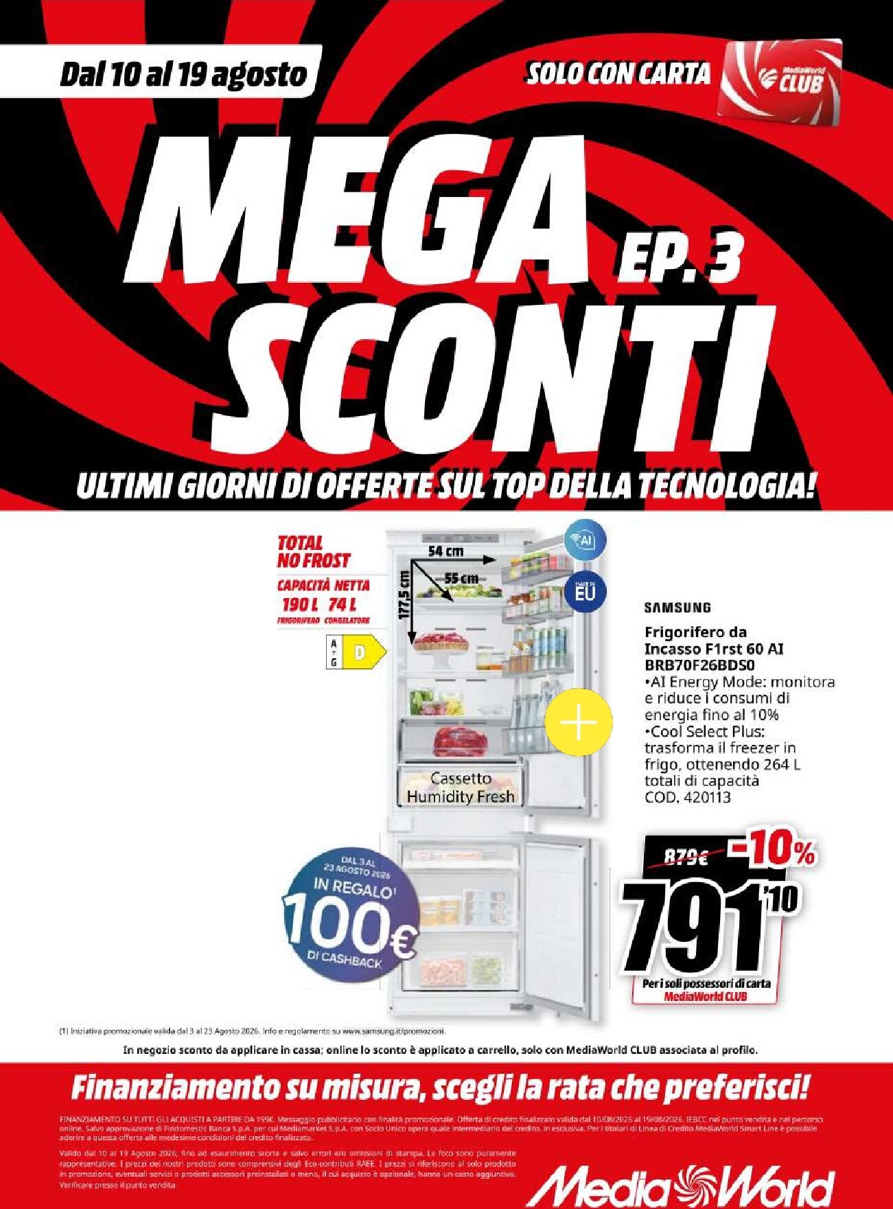 mediaworld - Volantino attuale di Mediaworld valido dal lunedì 10/08/2026 al mercoledì 19/08/2026 - page: 36