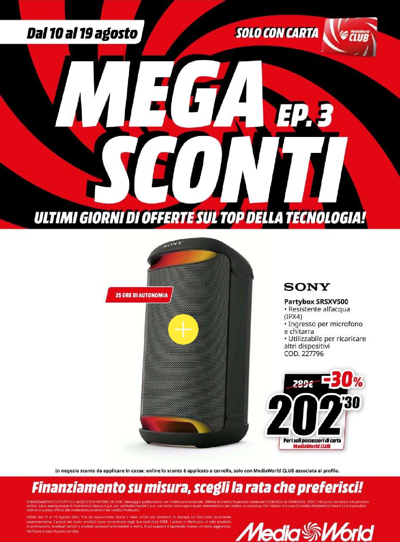 mediaworld - Volantino attuale di Mediaworld valido dal lunedì 10/08/2026 al mercoledì 19/08/2026 - page: 32