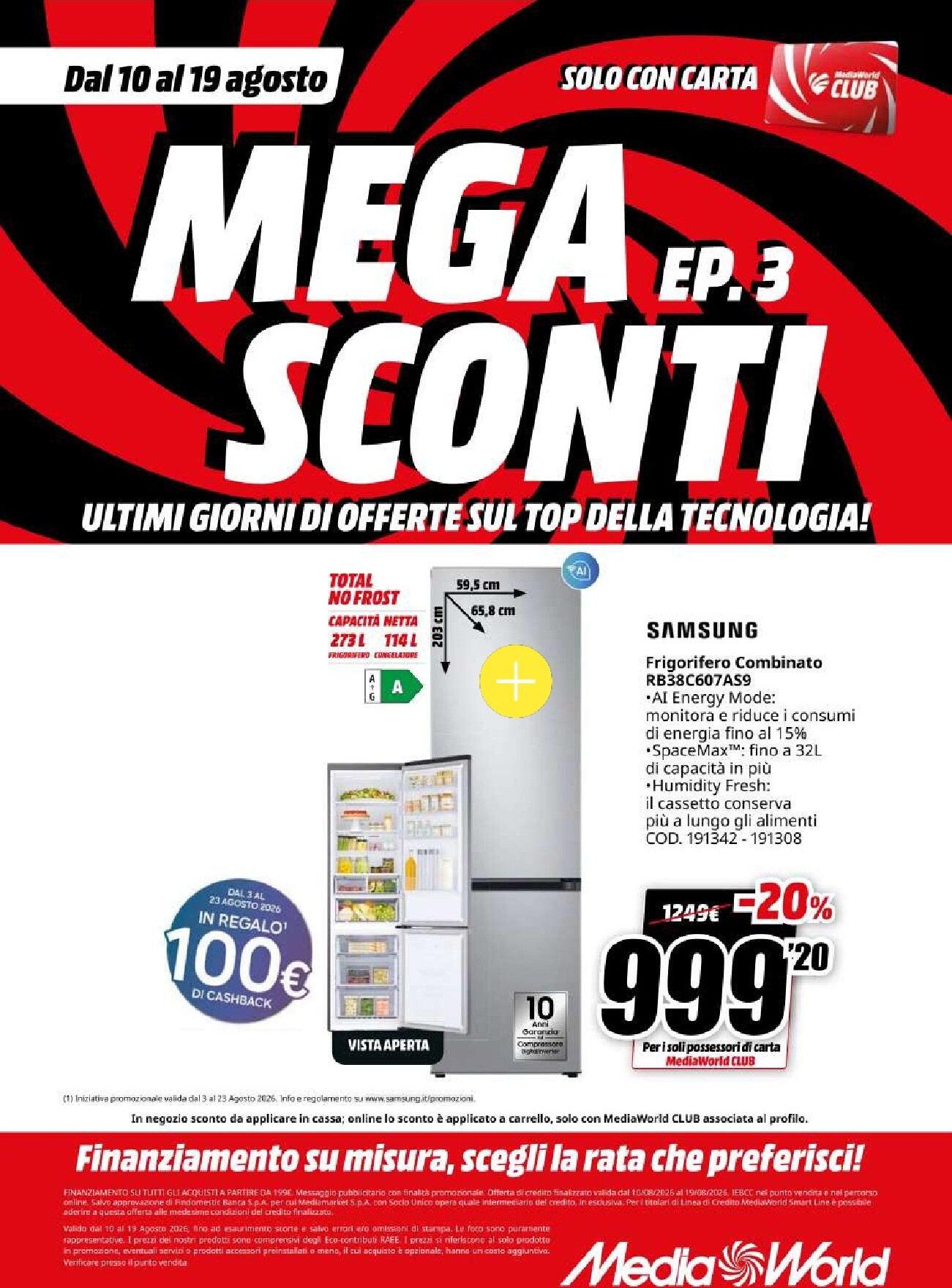 mediaworld - Volantino attuale di Mediaworld valido dal lunedì 10/08/2026 al mercoledì 19/08/2026 - page: 35