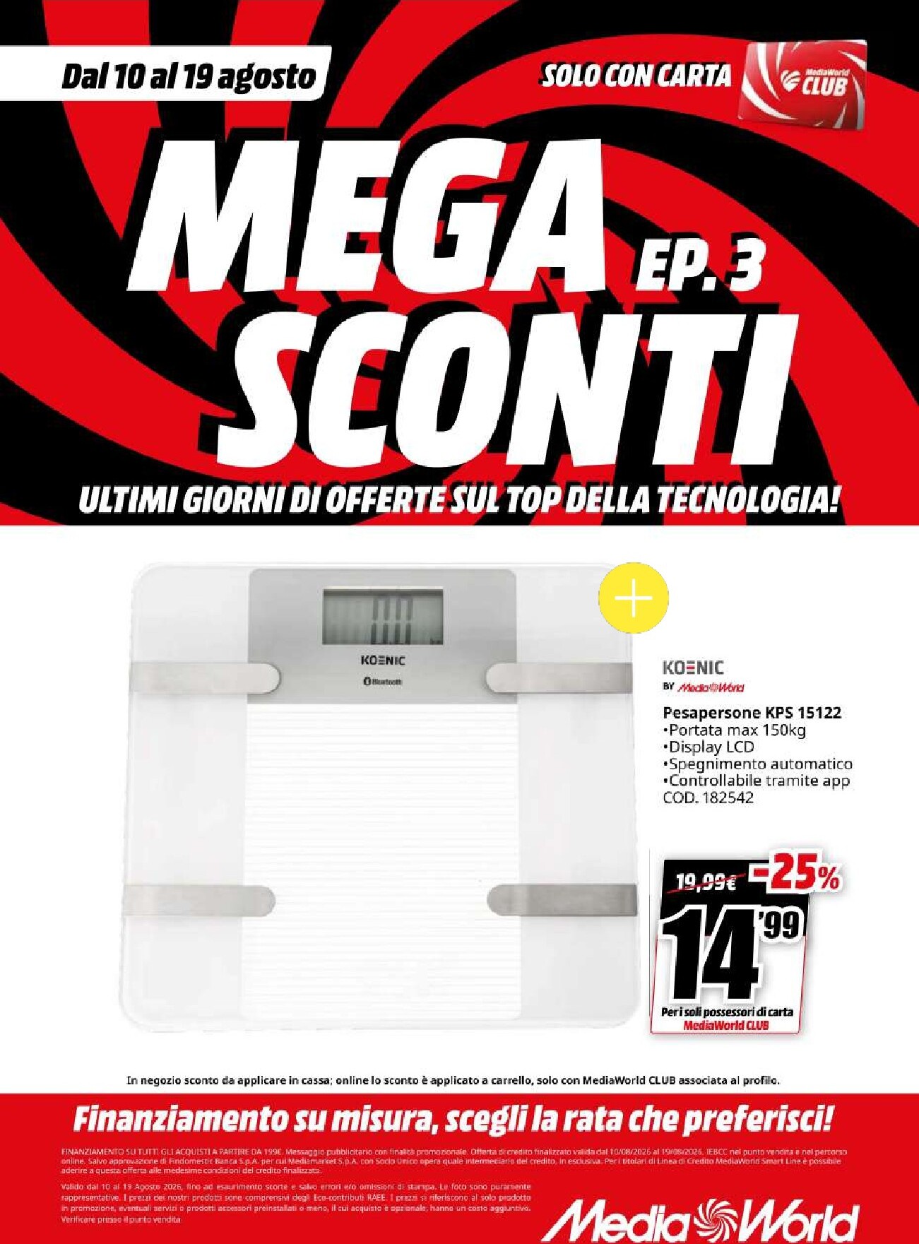 mediaworld - Volantino attuale di Mediaworld valido dal lunedì 10/08/2026 al mercoledì 19/08/2026 - page: 65