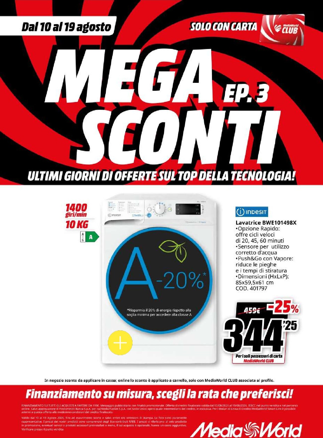mediaworld - Volantino attuale di Mediaworld valido dal lunedì 10/08/2026 al mercoledì 19/08/2026 - page: 48