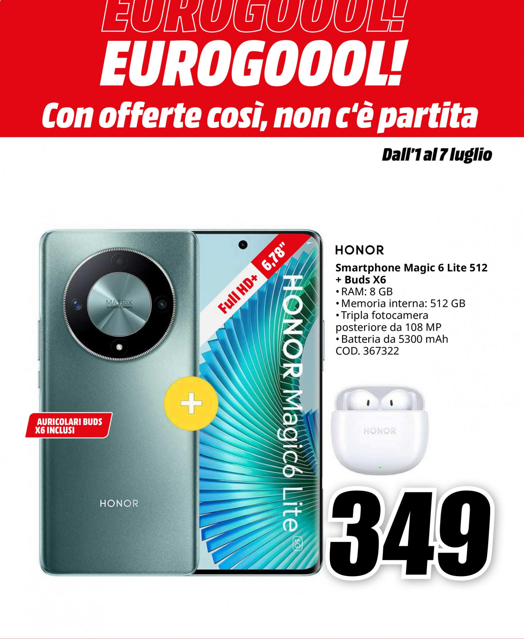 mediaworld - Nuovo volantino Mediaworld 01.07. - 07.07. - page: 6