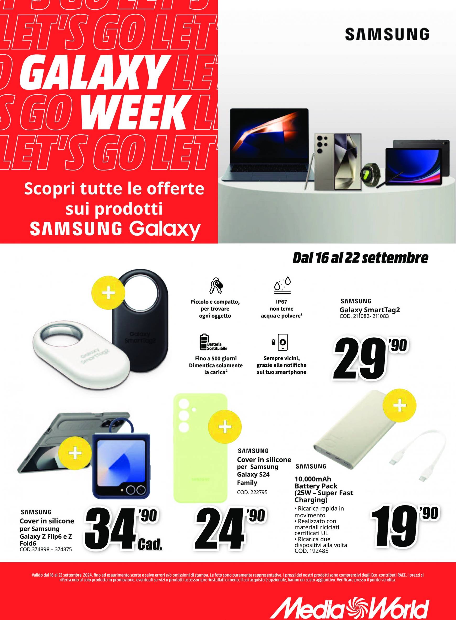 mediaworld - Nuovo volantino Mediaworld 16.09. - 22.09. - page: 12