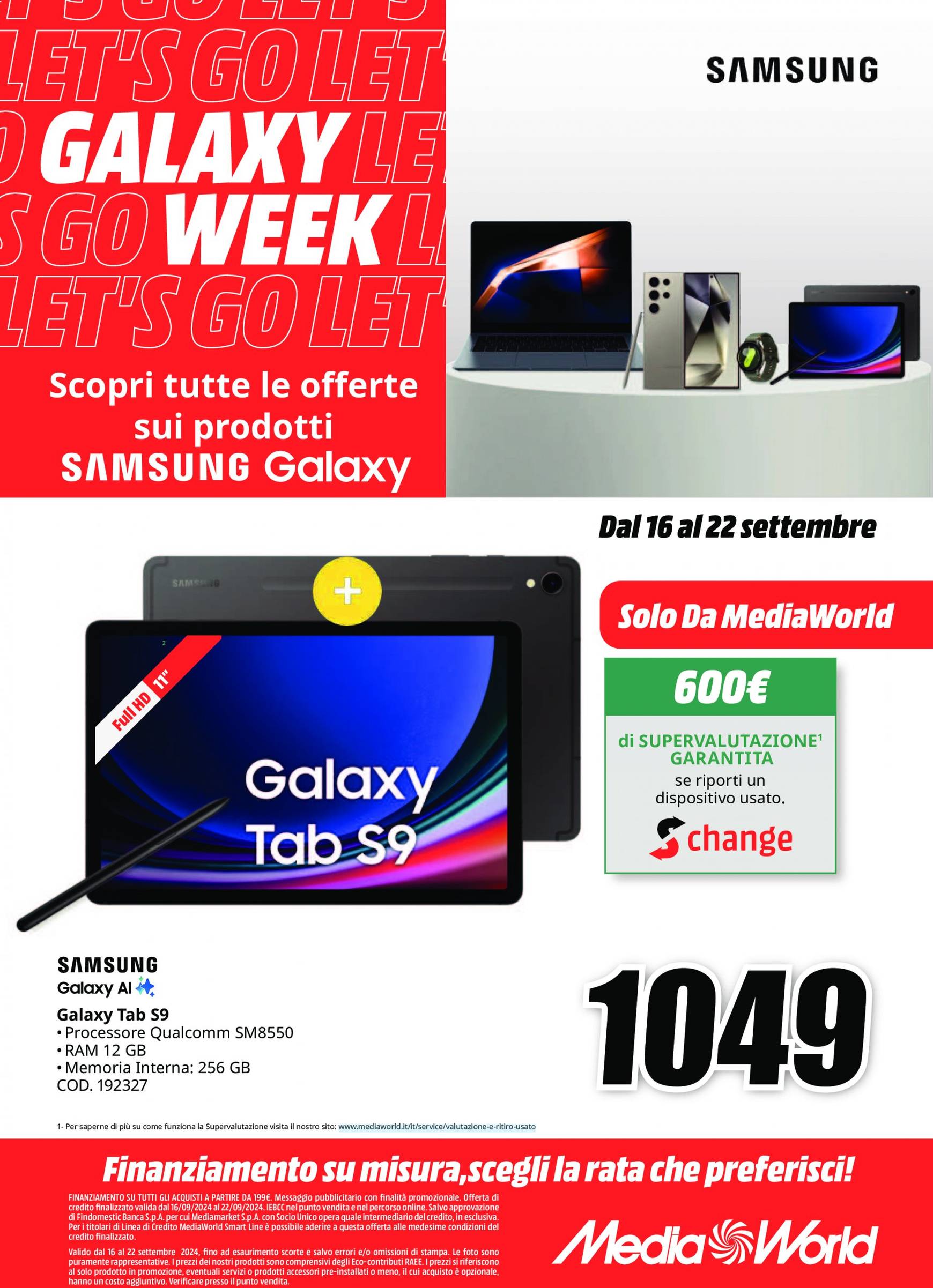 mediaworld - Nuovo volantino Mediaworld 16.09. - 22.09. - page: 3