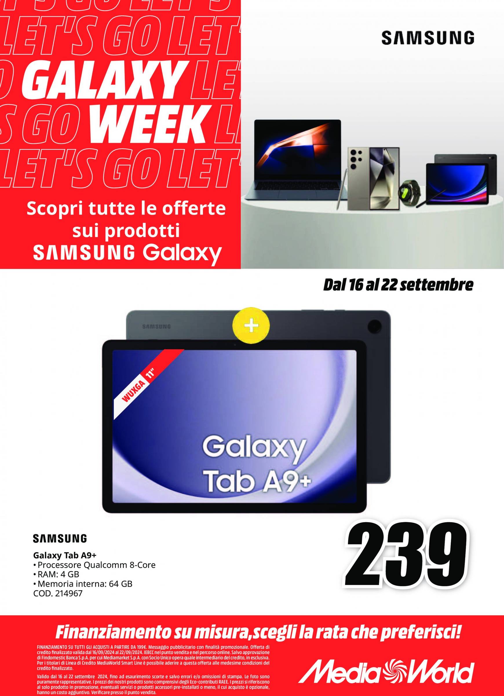 mediaworld - Nuovo volantino Mediaworld 16.09. - 22.09. - page: 4