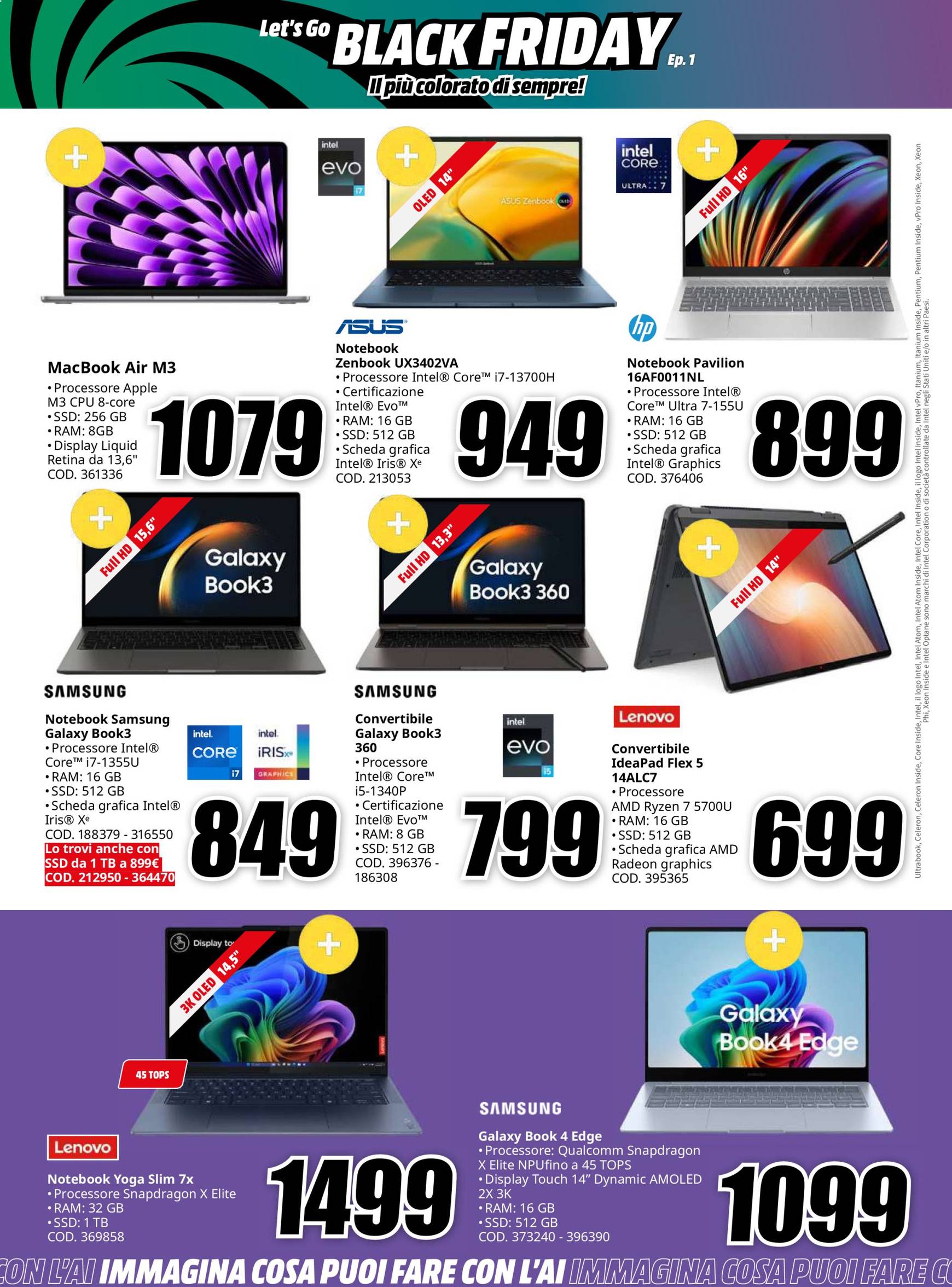 mediaworld - Volantino Mediaworld - Black Friday valido dal 01.11. al 11.11. - page: 8