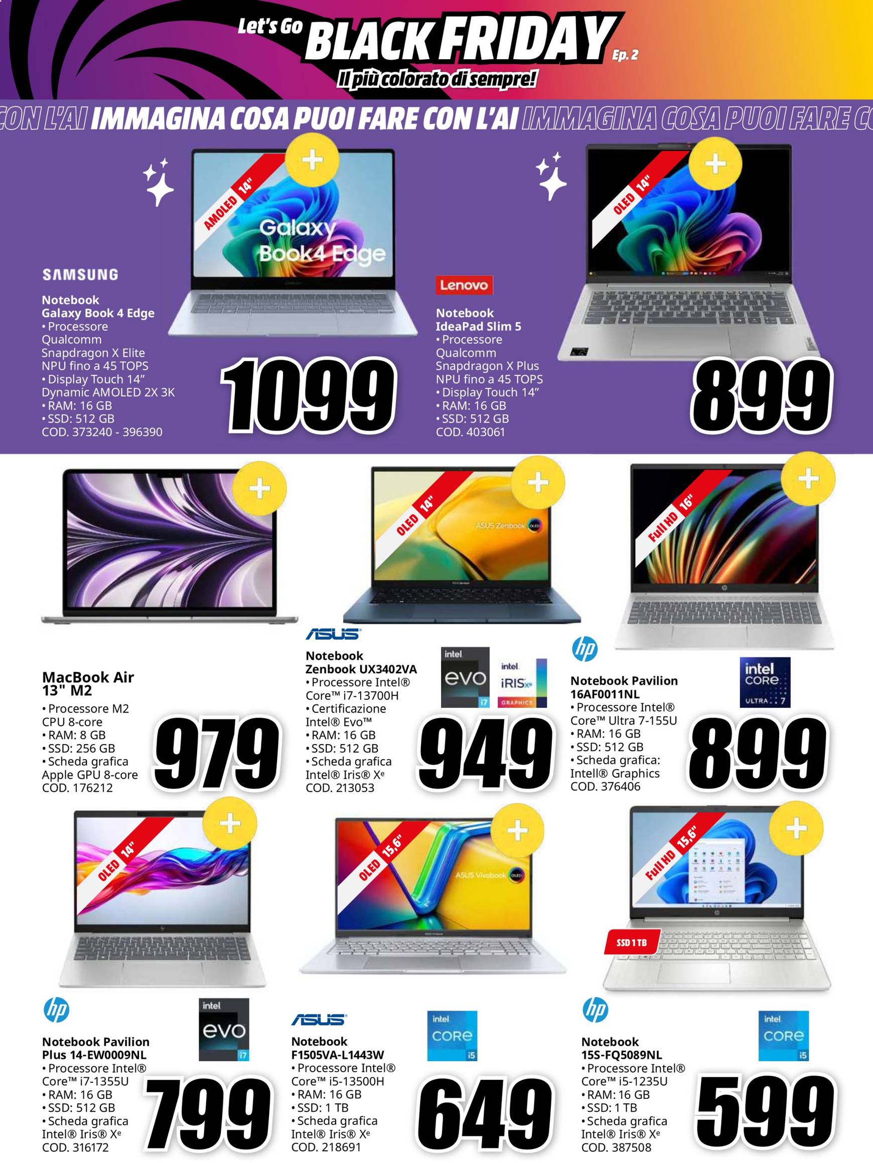 mediaworld - Volantino Mediaworld - Black Friday valido dal 12.11. al 20.11. - page: 8