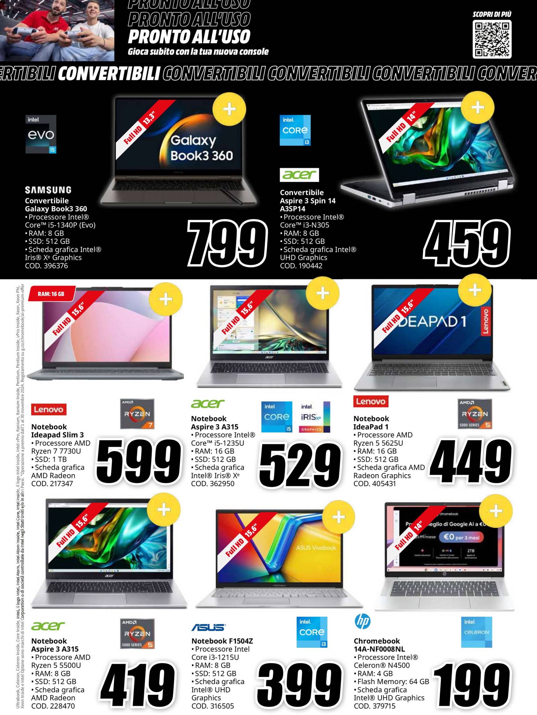 mediaworld - Volantino Mediaworld - Black Friday valido dal 12.11. al 20.11. - page: 9