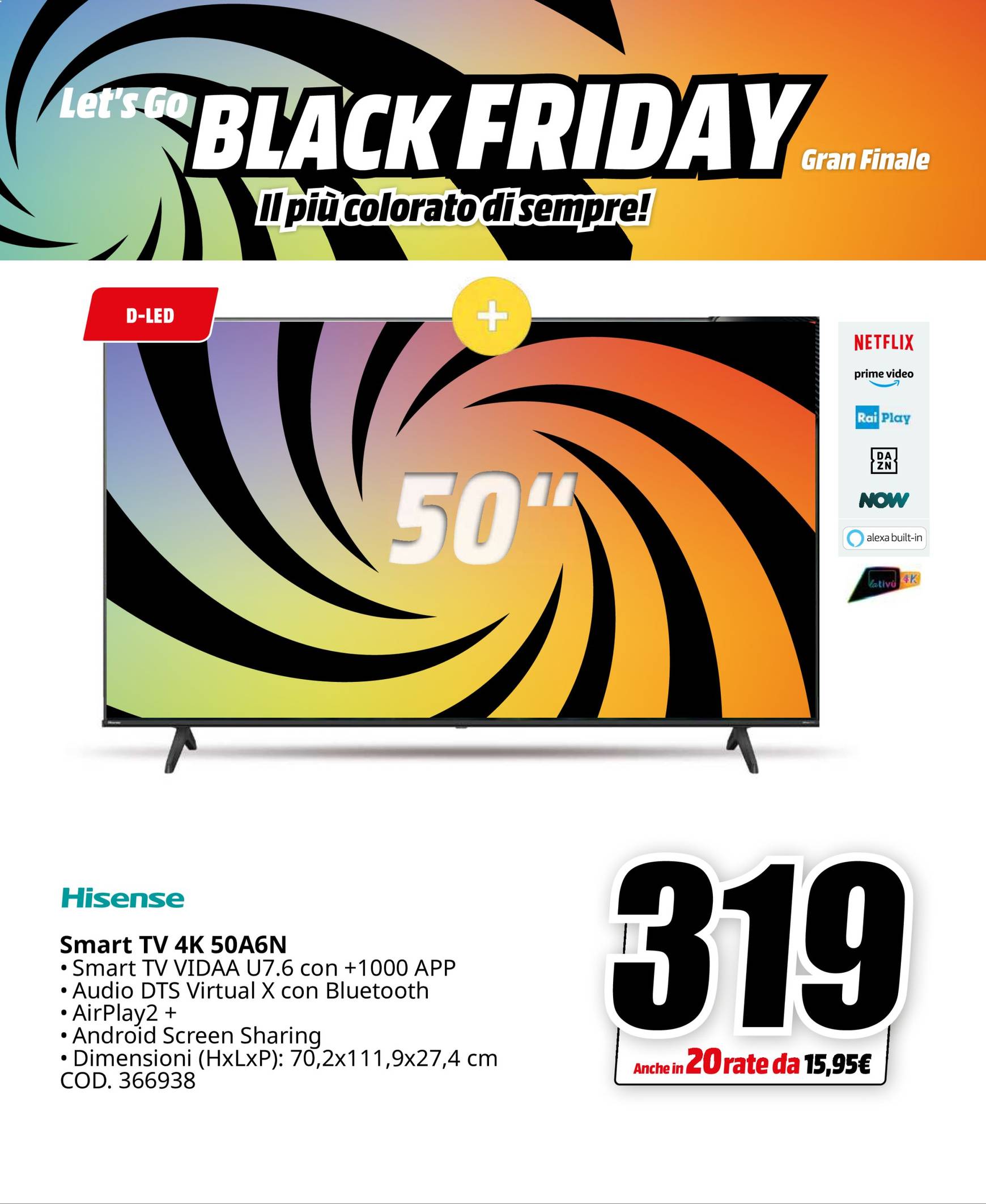 mediaworld - Volantino Mediaworld - Black Friday valido dal 27/11 al 02/12 - page: 35