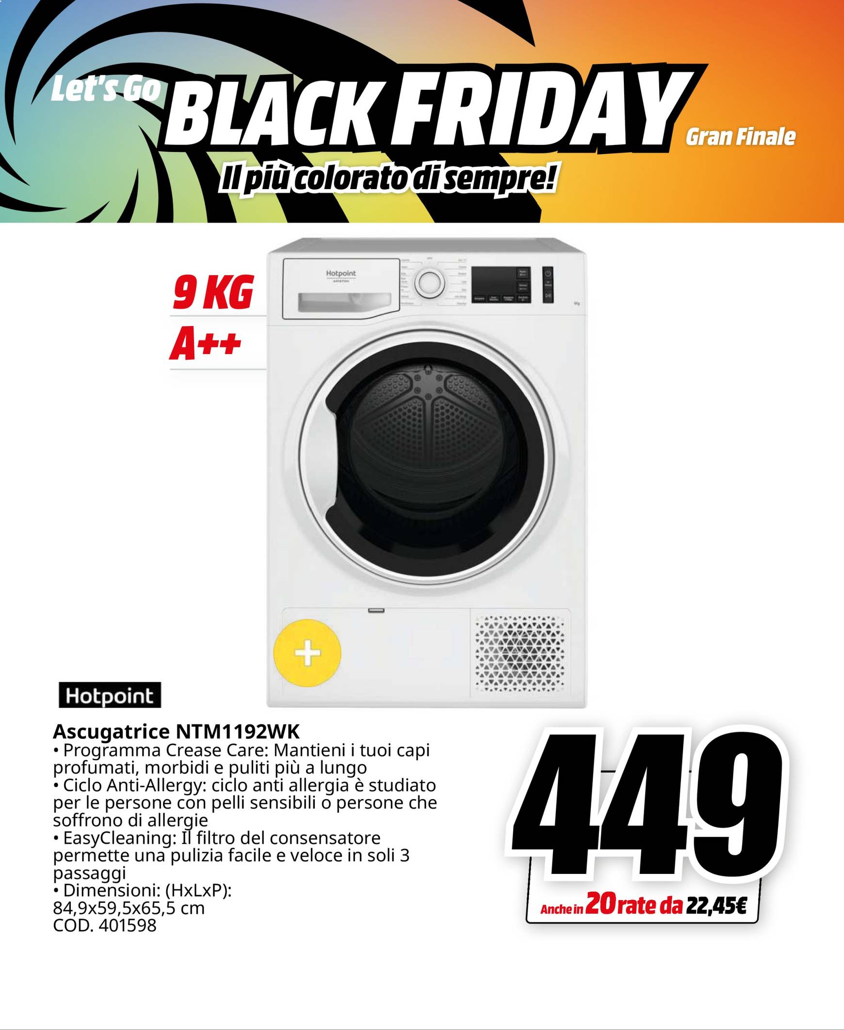 mediaworld - Volantino Mediaworld - Black Friday valido dal 27/11 al 02/12 - page: 44