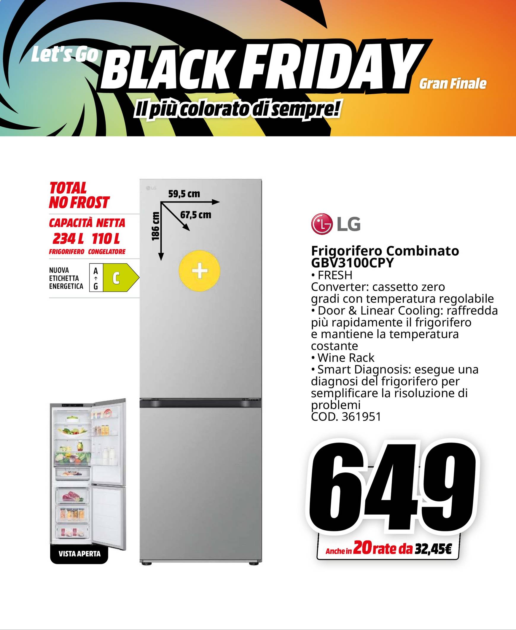 mediaworld - Volantino Mediaworld - Black Friday valido dal 27/11 al 02/12 - page: 54