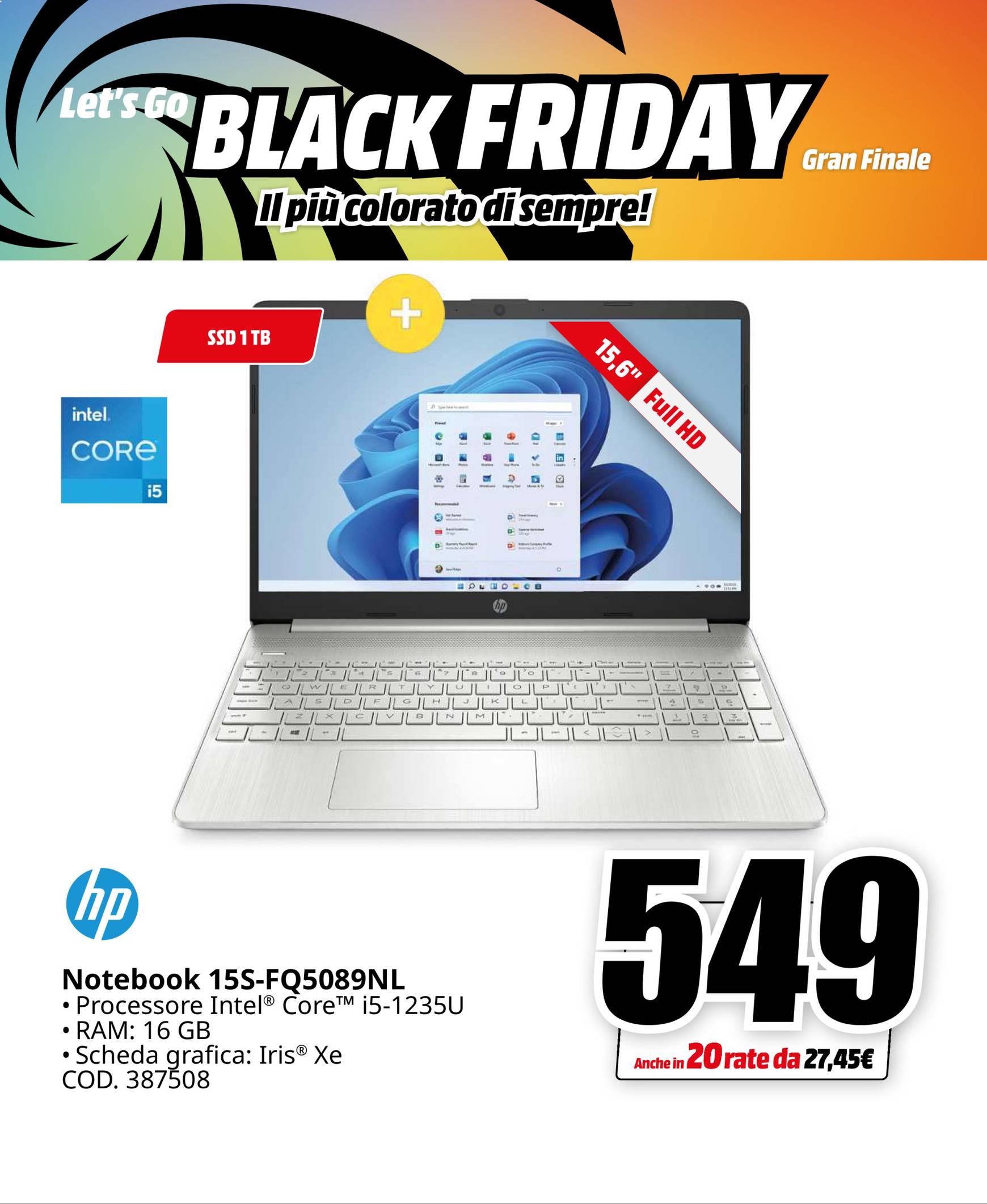 mediaworld - Volantino Mediaworld - Black Friday valido dal 27/11 al 02/12 - page: 17