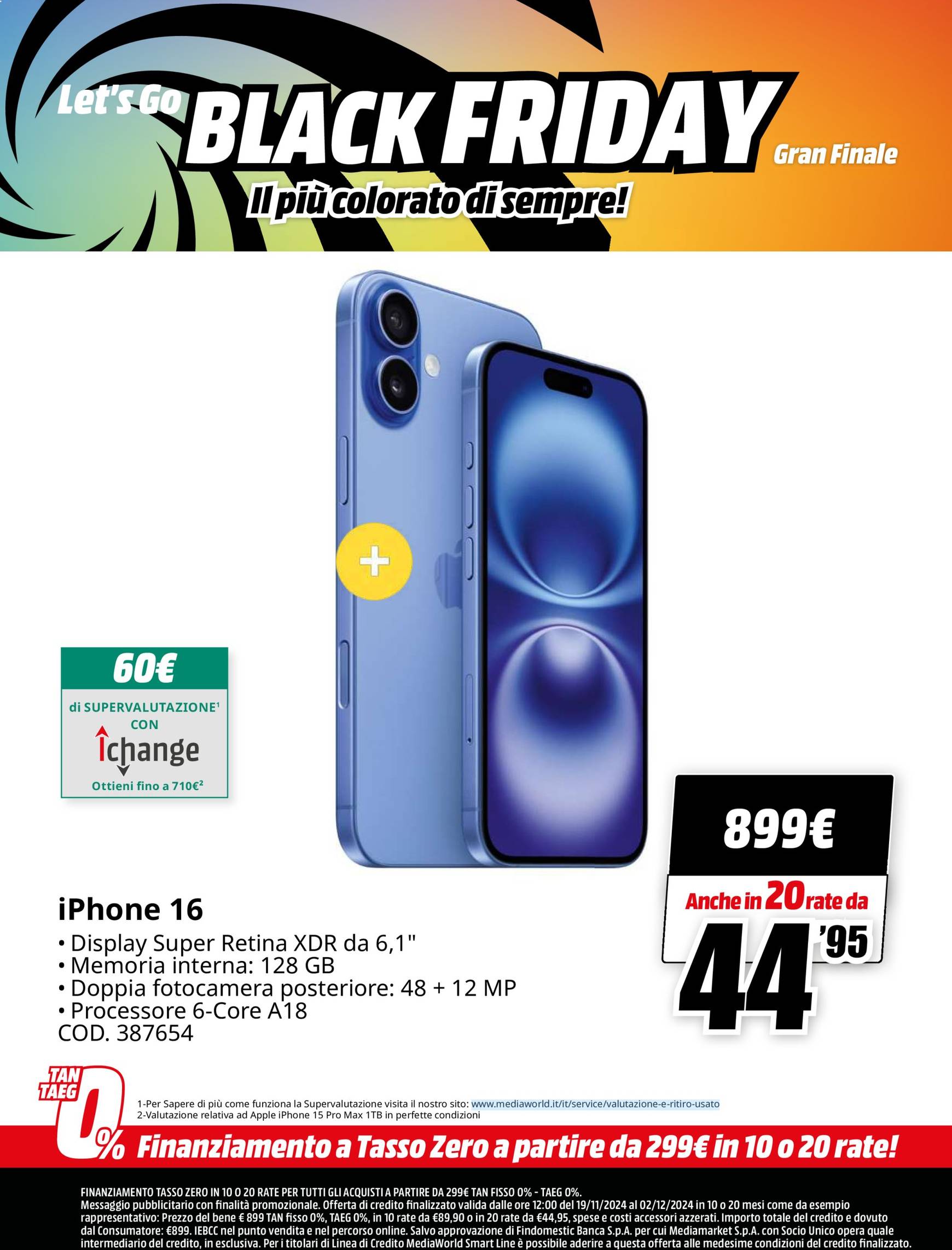 mediaworld - Volantino Mediaworld - Black Friday valido dal 27/11 al 02/12 - page: 3