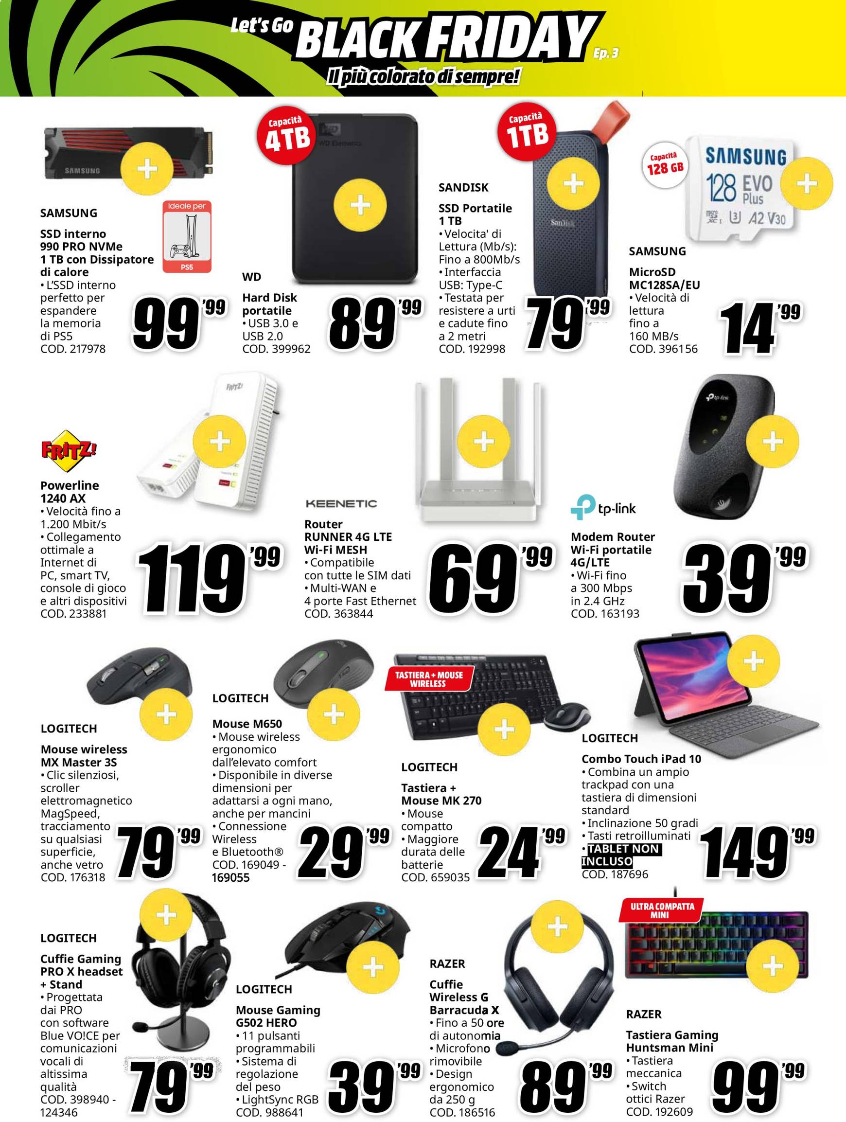 mediaworld - Volantino Mediaworld - Black Friday valido dal 21/11 al 02/12 - page: 10