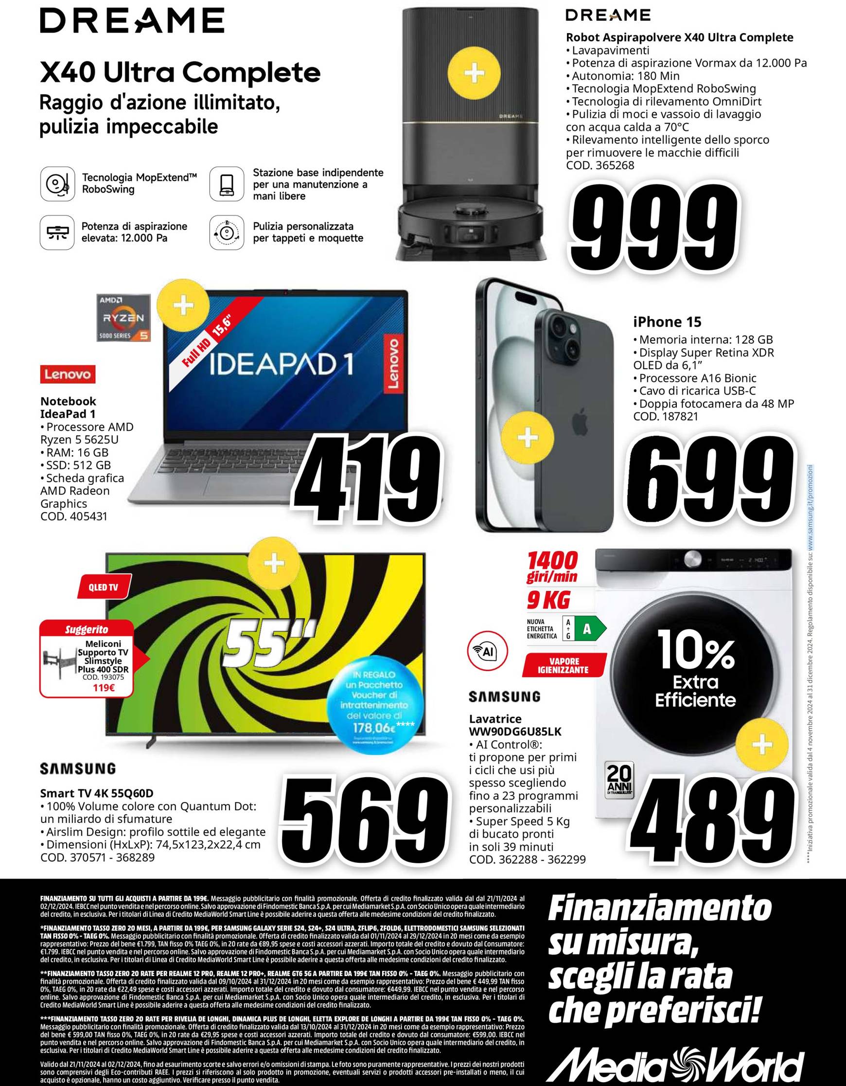 mediaworld - Volantino Mediaworld - Black Friday valido dal 21/11 al 02/12 - page: 28