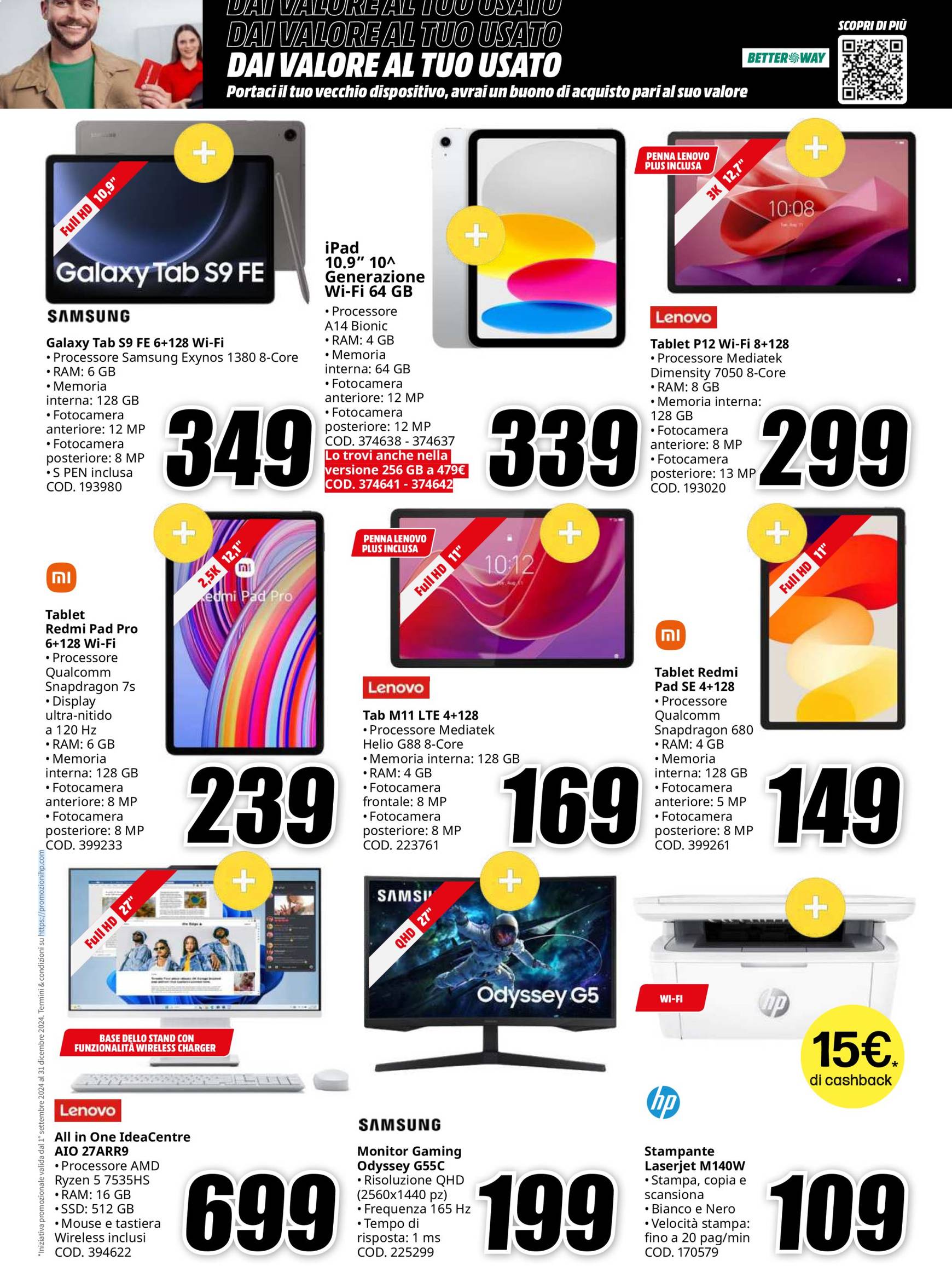 mediaworld - Volantino Mediaworld - Black Friday valido dal 21/11 al 02/12 - page: 7