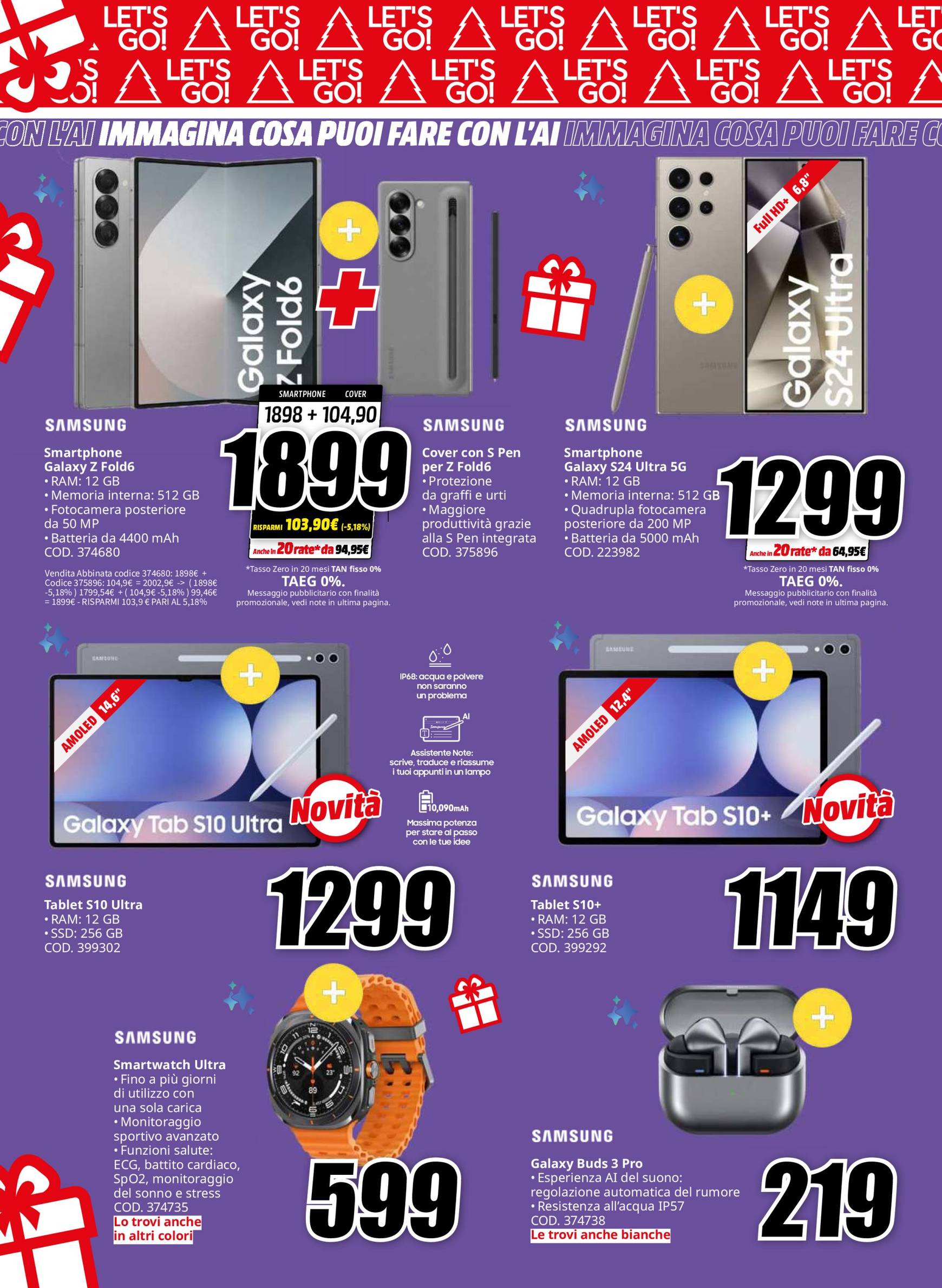 mediaworld - Volantino Mediaworld - Scegli il tuo Regalo Tech valido dal 03/12 al 24/12 - page: 2