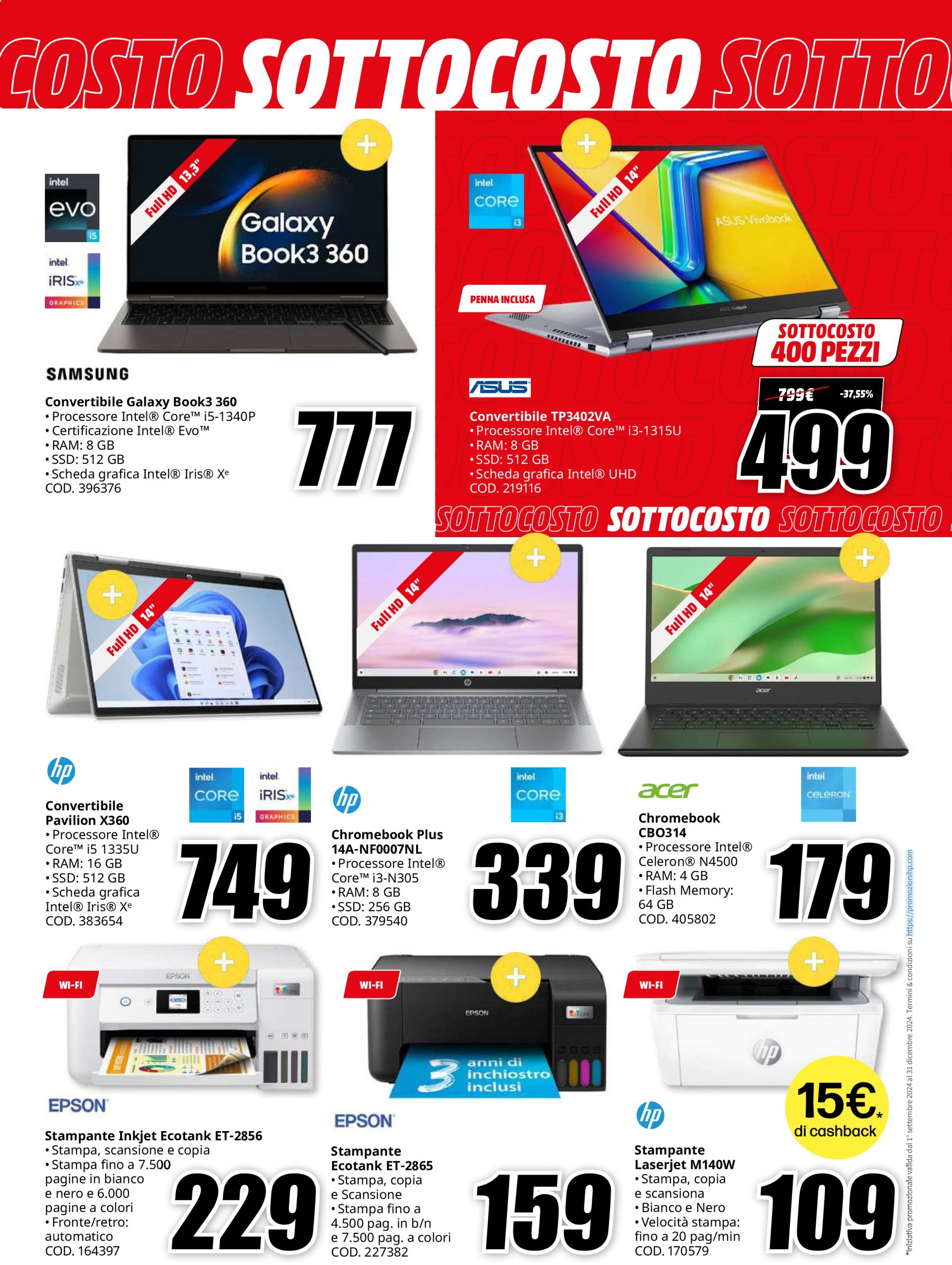 mediaworld - Volantino Mediaworld valido dal 06/12 al 15/12 - page: 12