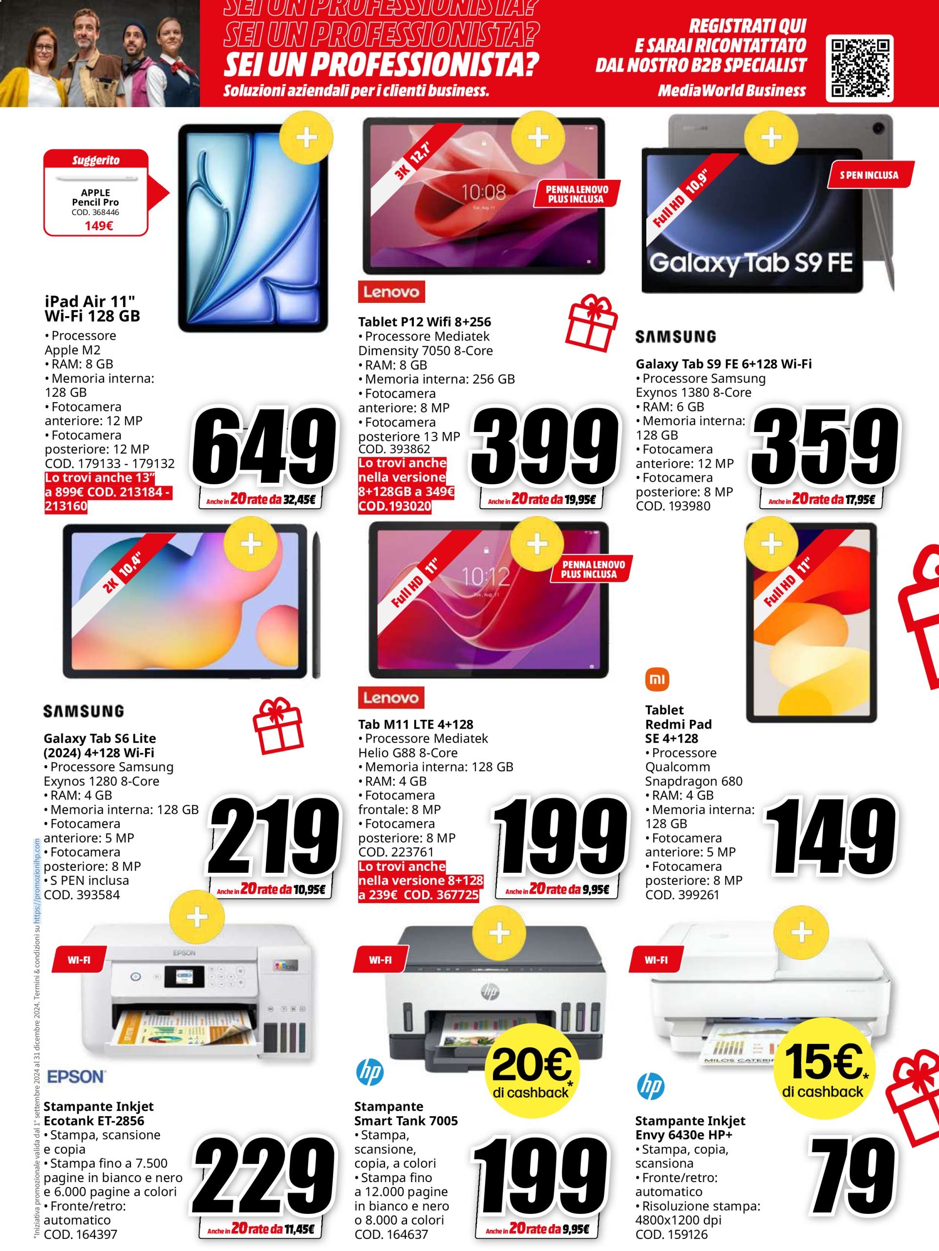 mediaworld - Volantino Mediaworld valido dal 16/12 al 24/12 - page: 11