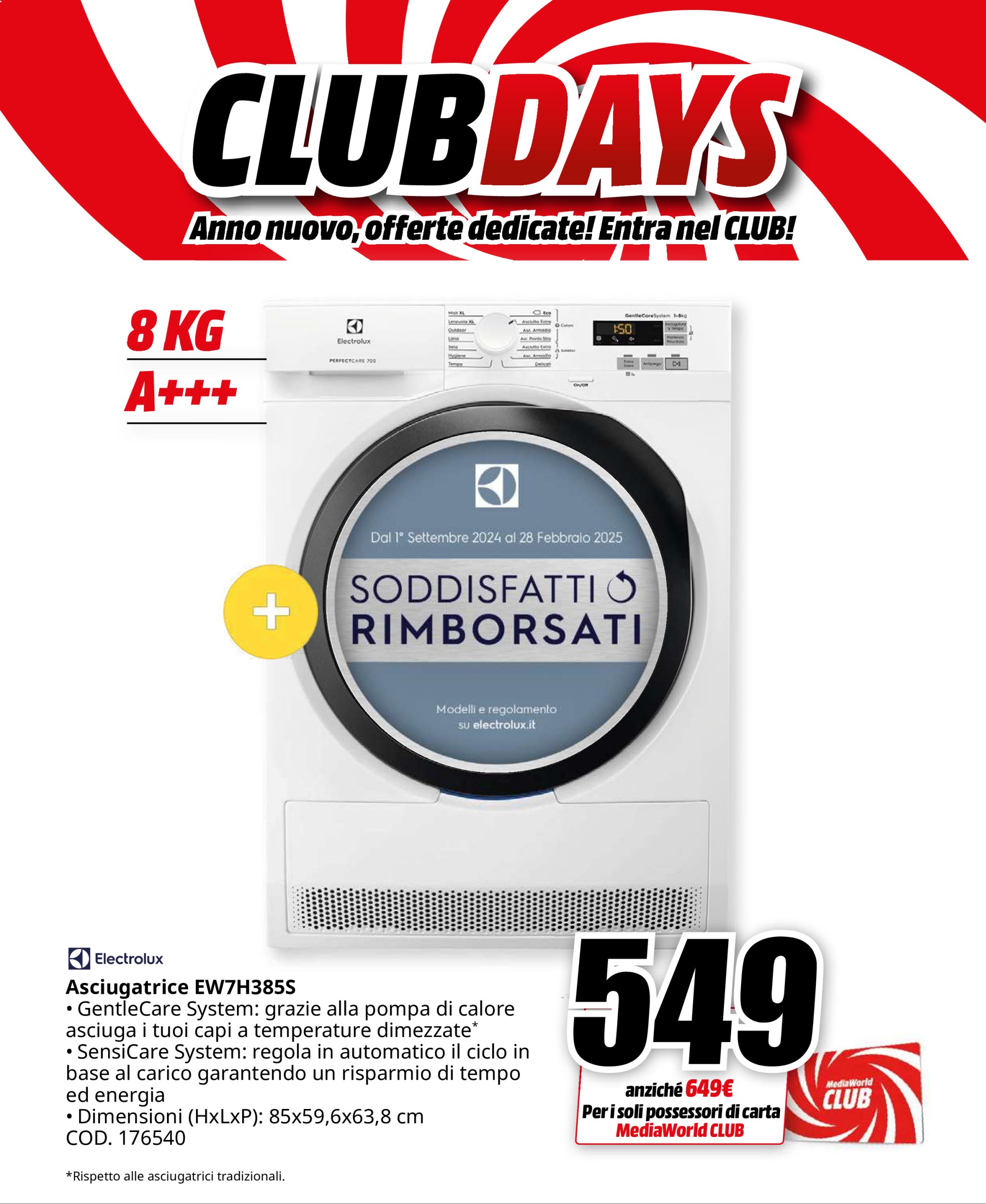 mediaworld - Volantino Mediaworld - Club Days valido dal 26/12 al 03/01 - page: 46