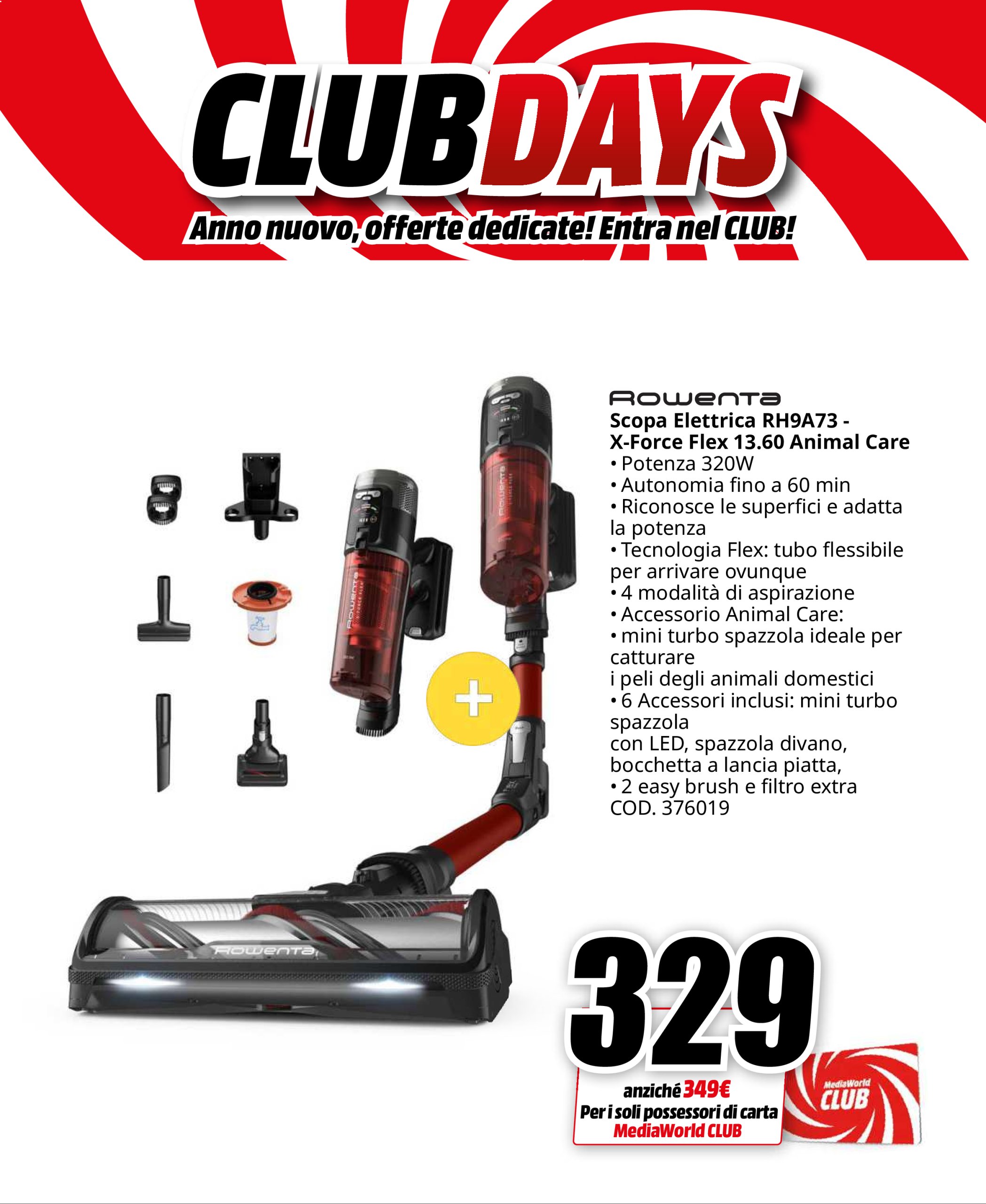 mediaworld - Volantino Mediaworld - Club Days valido dal 26/12 al 03/01 - page: 45