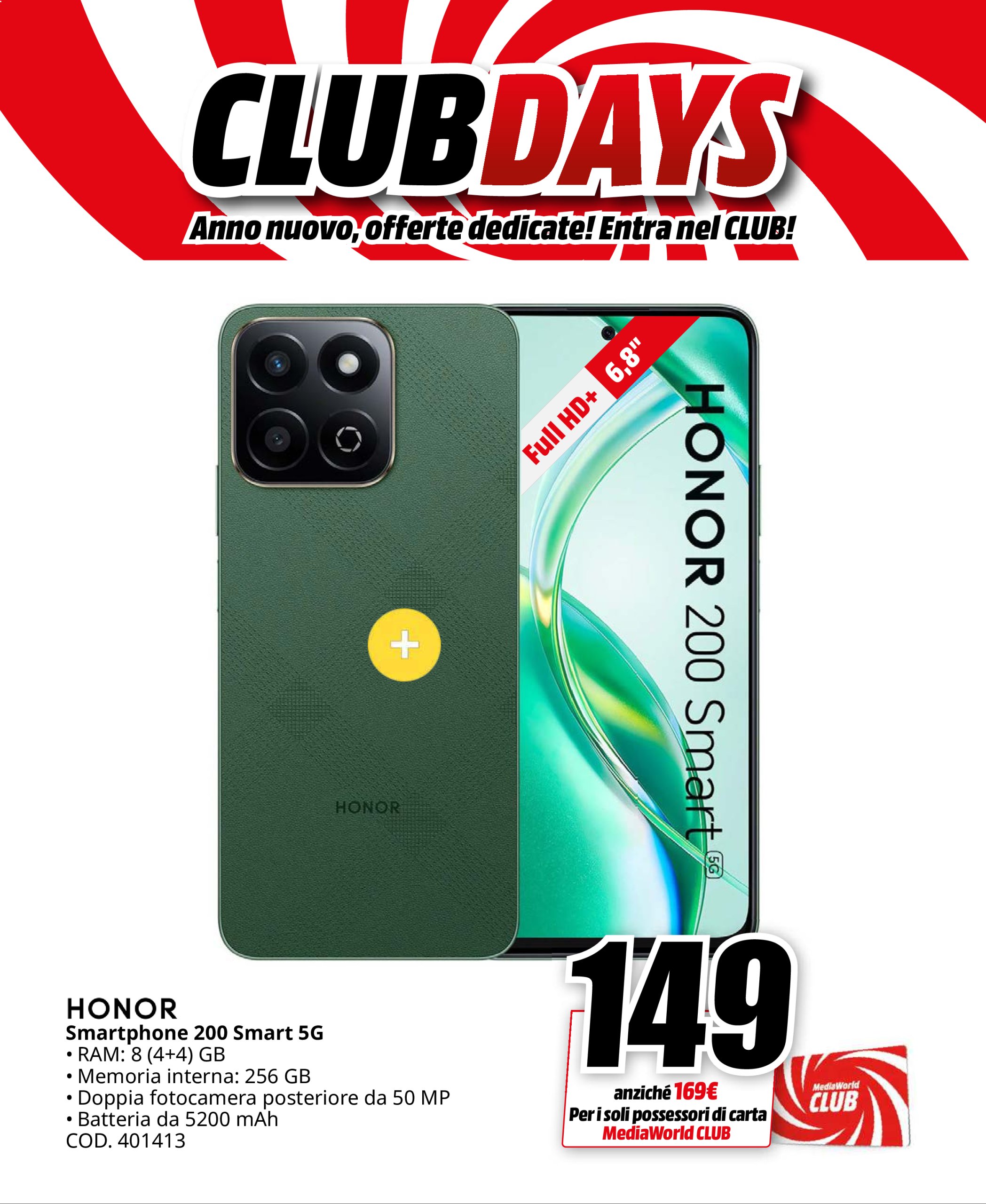 mediaworld - Volantino Mediaworld - Club Days valido dal 26/12 al 03/01 - page: 7