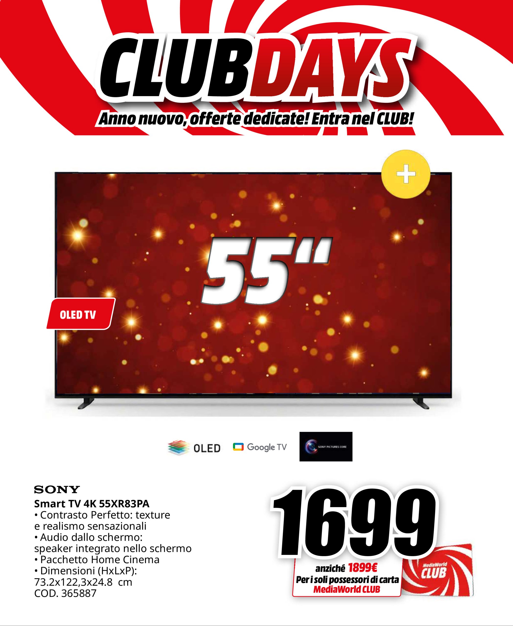 mediaworld - Volantino Mediaworld - Club Days valido dal 26/12 al 03/01 - page: 29