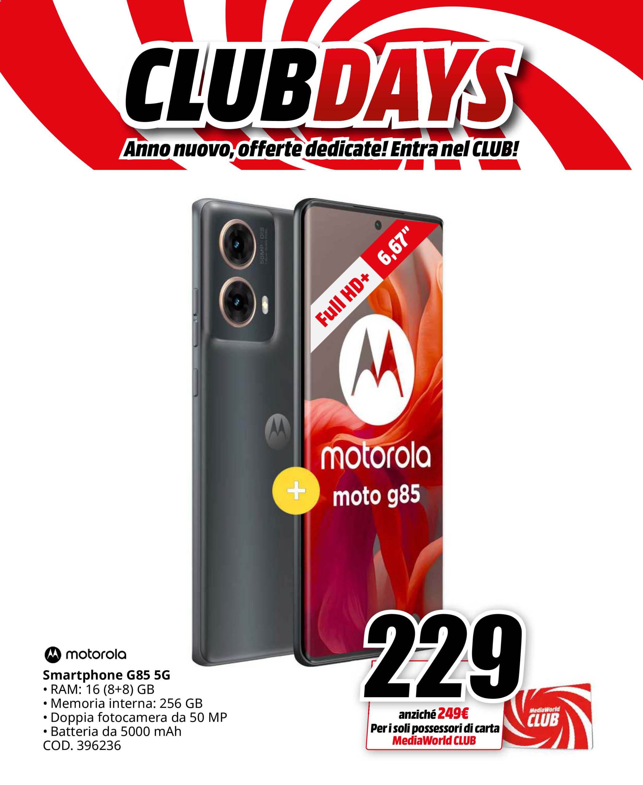 mediaworld - Volantino Mediaworld - Club Days valido dal 26/12 al 03/01 - page: 6