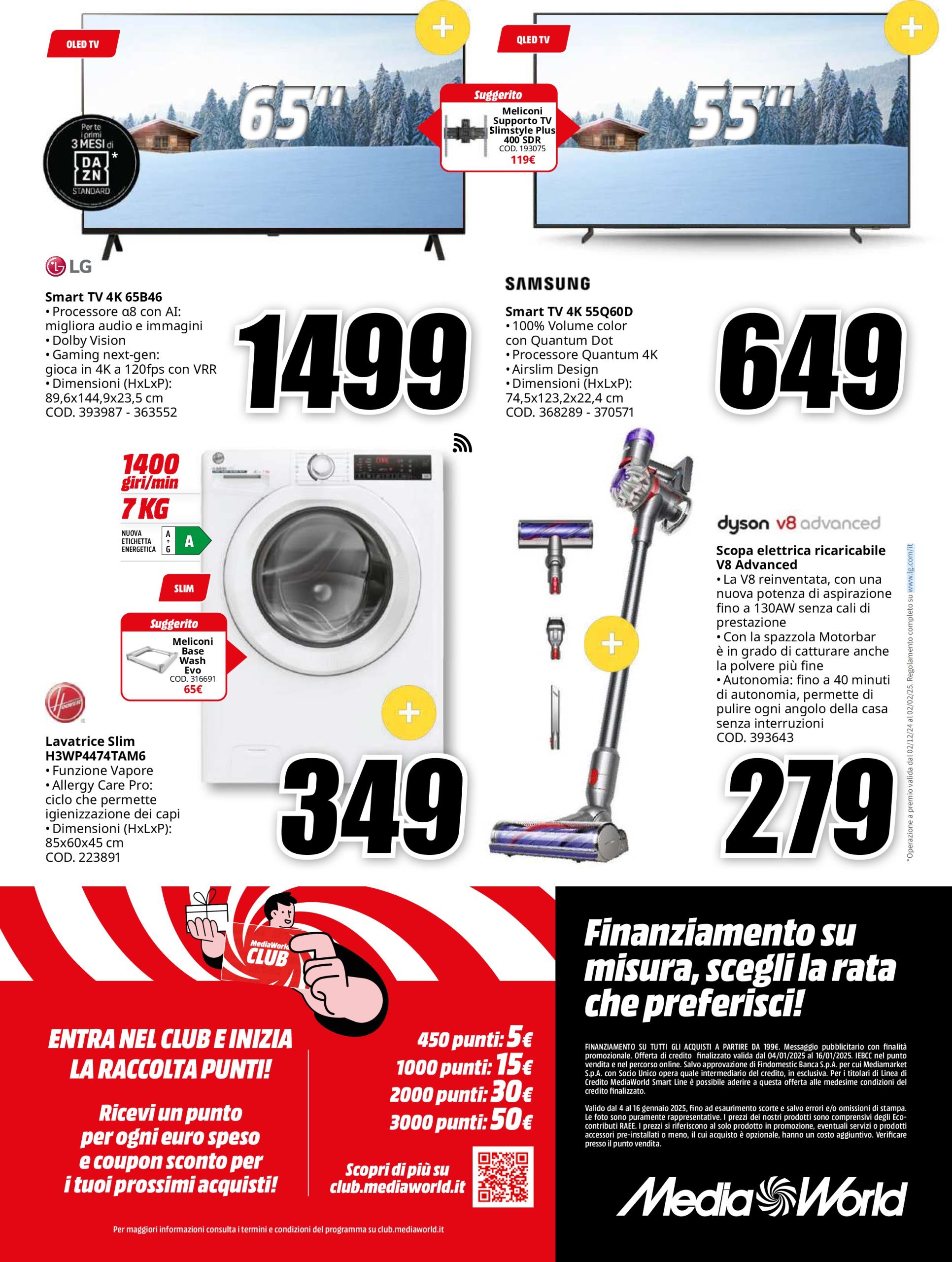 mediaworld - Volantino Mediaworld valido dal 04/01 al 16/01 - page: 32