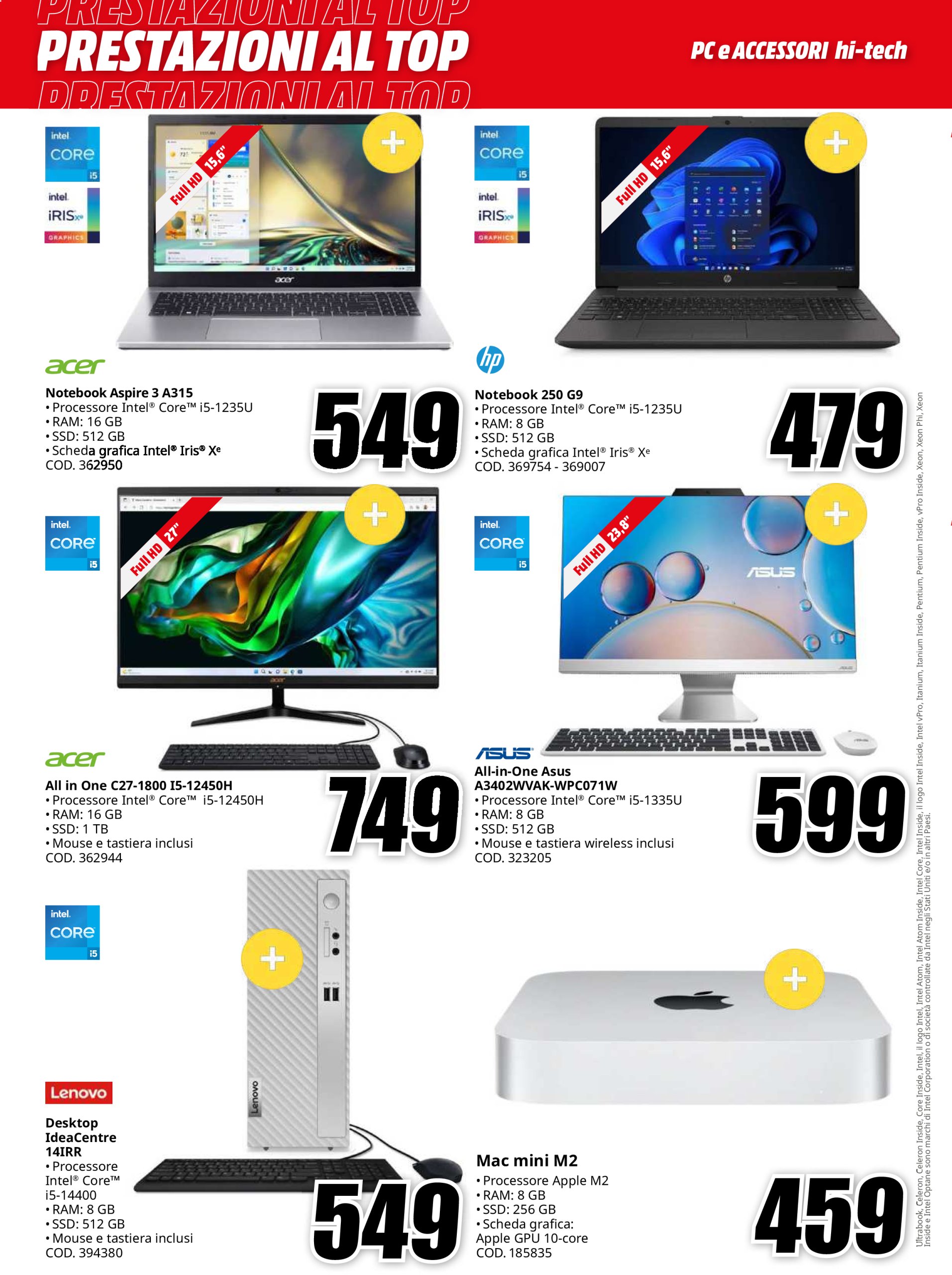 mediaworld - Volantino Mediaworld - PC e Accessori hi-tech valido dal 20/01 al 31/01 - page: 4