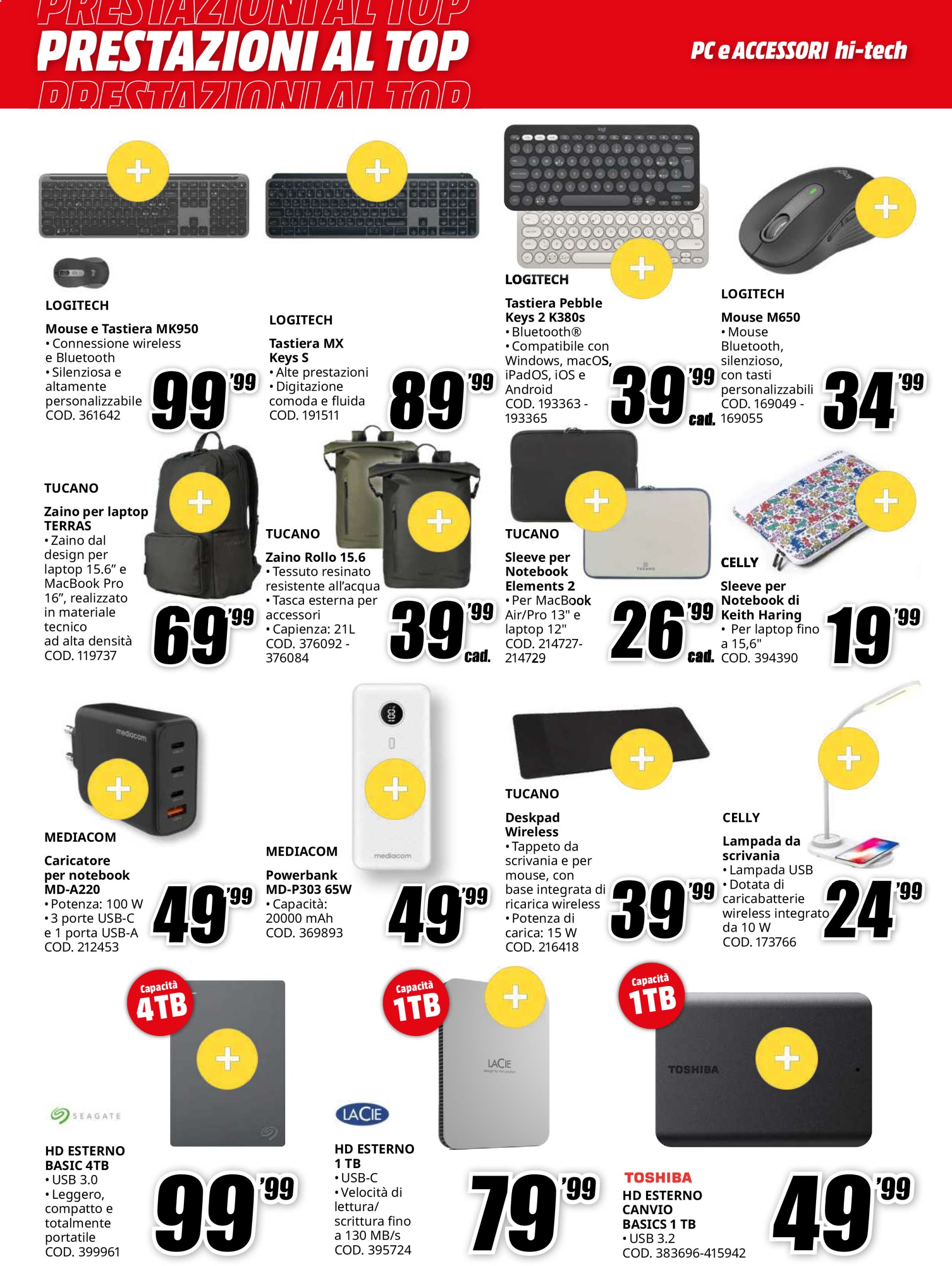 mediaworld - Volantino Mediaworld - PC e Accessori hi-tech valido dal 20/01 al 31/01 - page: 6