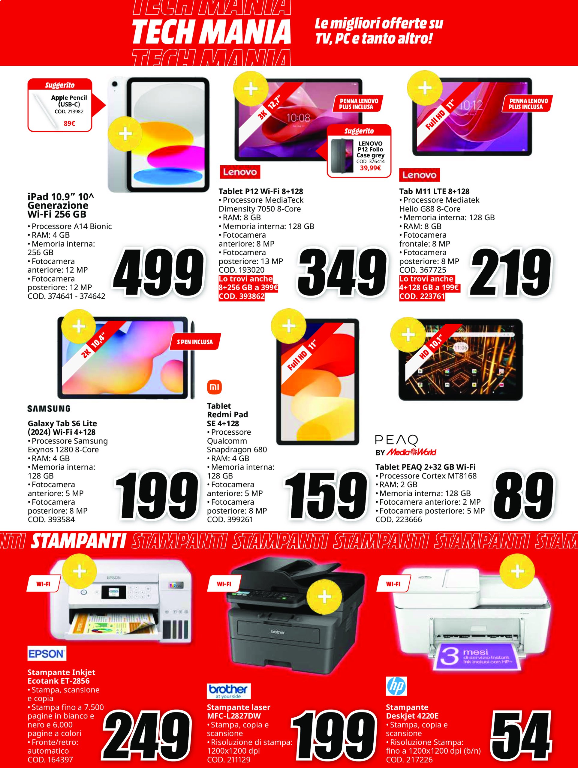 mediaworld - Volantino Mediaworld - Tech Mania valido dal 17/01 al 31/01 - page: 12