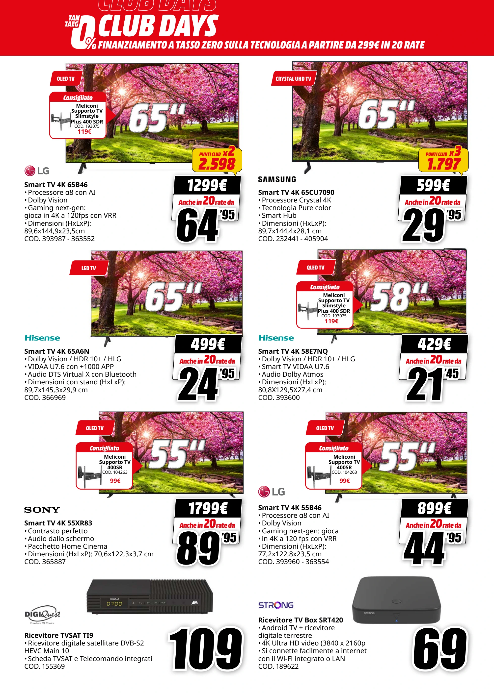 mediaworld - Volantino Mediaworld - Tasso Zero valido dal 25/04 al 08/05 - page: 18