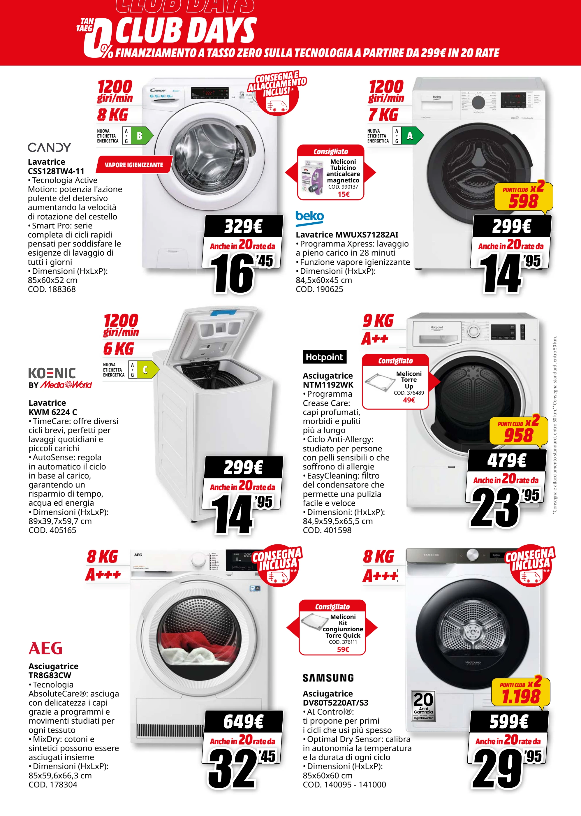 mediaworld - Volantino Mediaworld - Tasso Zero valido dal 25/04 al 08/05 - page: 28