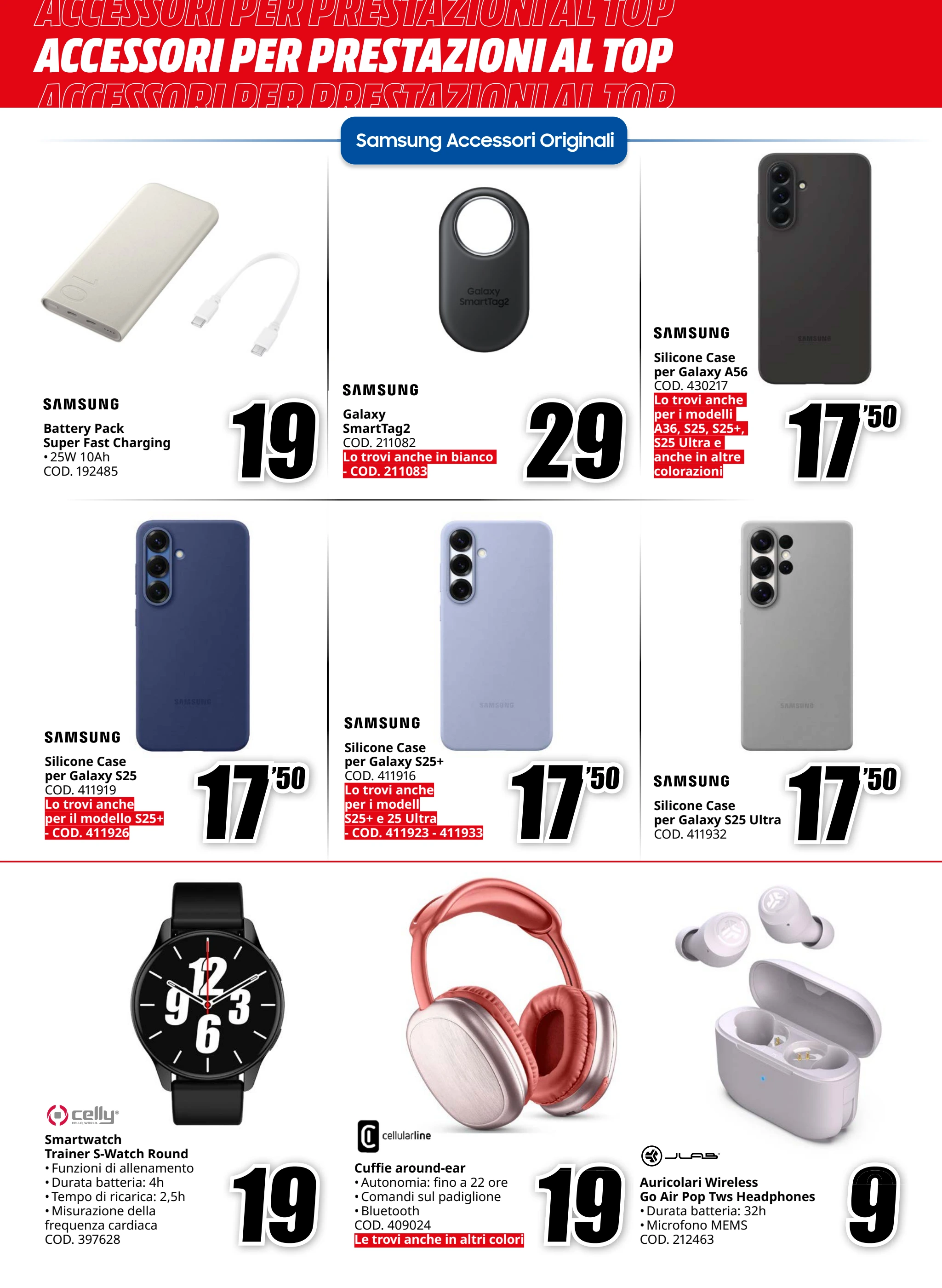 mediaworld - Volantino Mediaworld - Accessori per Prestazioni al Top valido dal 09/05 al 25/05 - page: 2