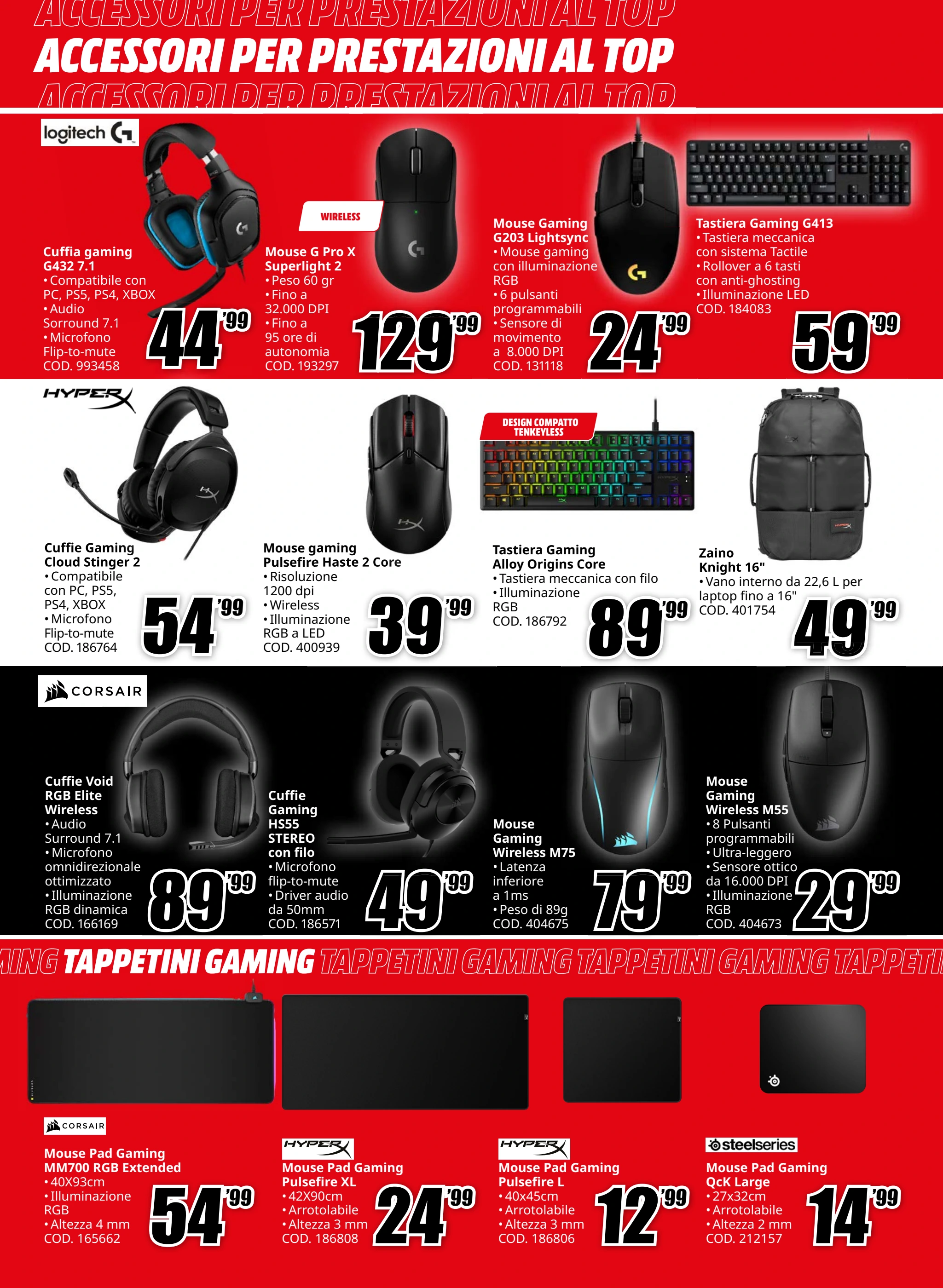 mediaworld - Volantino Mediaworld - Accessori per Prestazioni al Top valido dal 09/05 al 25/05 - page: 6