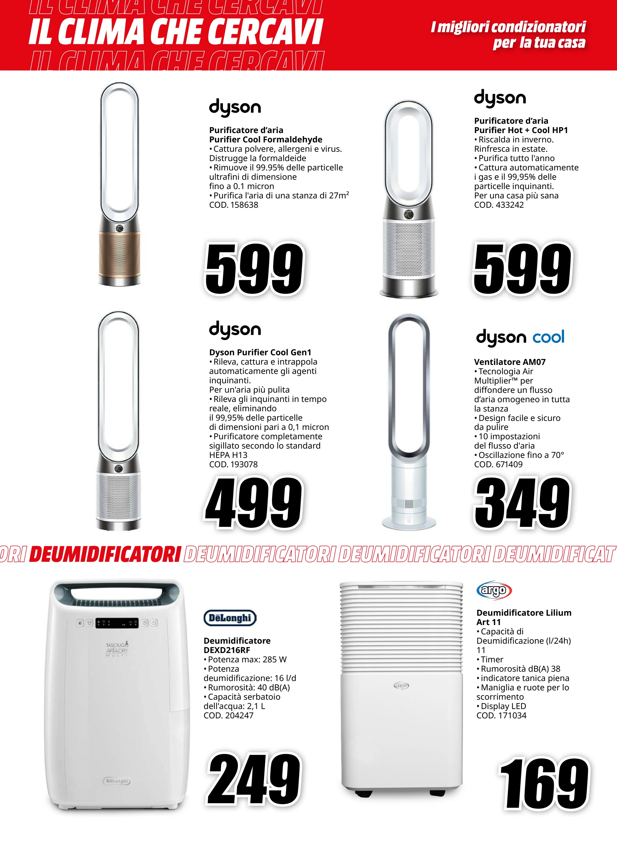 mediaworld - Volantino Mediaworld - Il Clima che cercavi valido dal 09/05 al 25/05 - page: 6